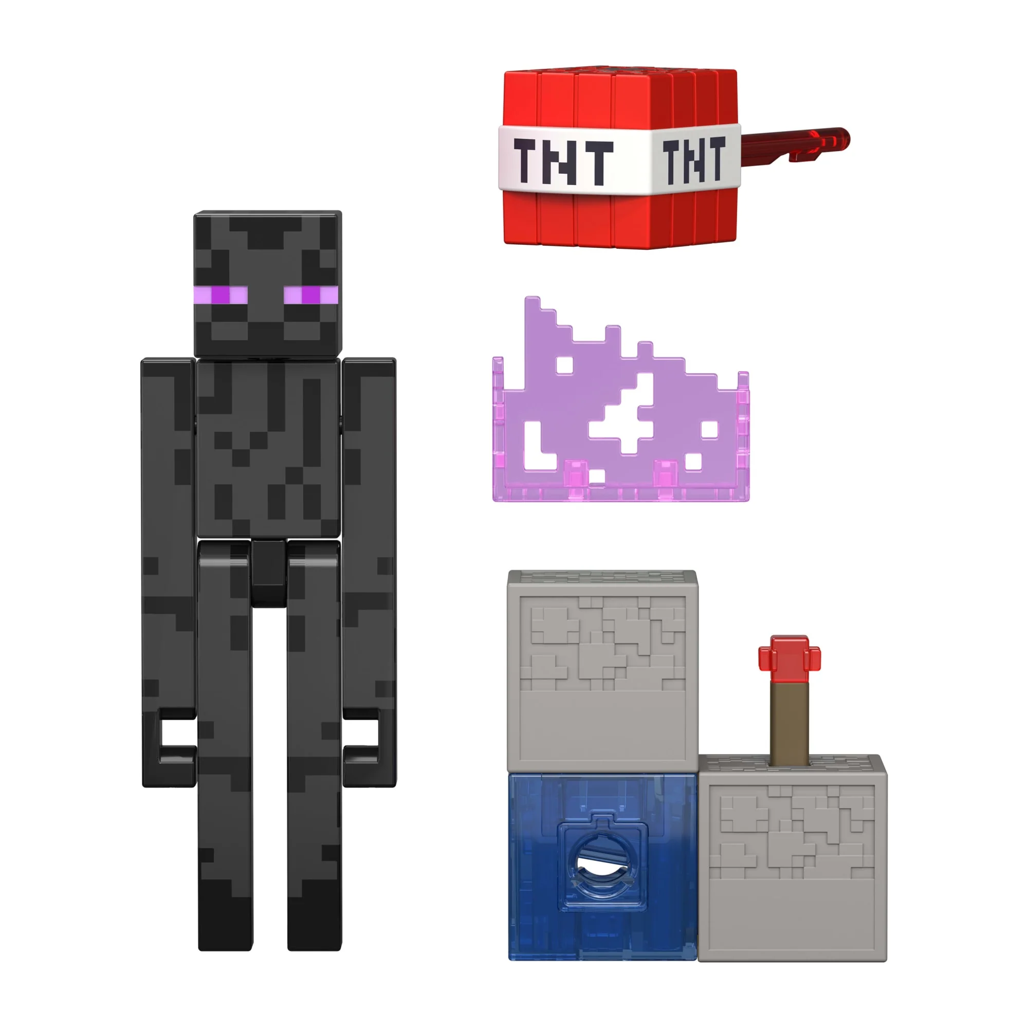 Minecraft Enderman Action Figure & Accessory Set, 3.25-Inch Scale Collectible Toy & Building Piece - Image 3