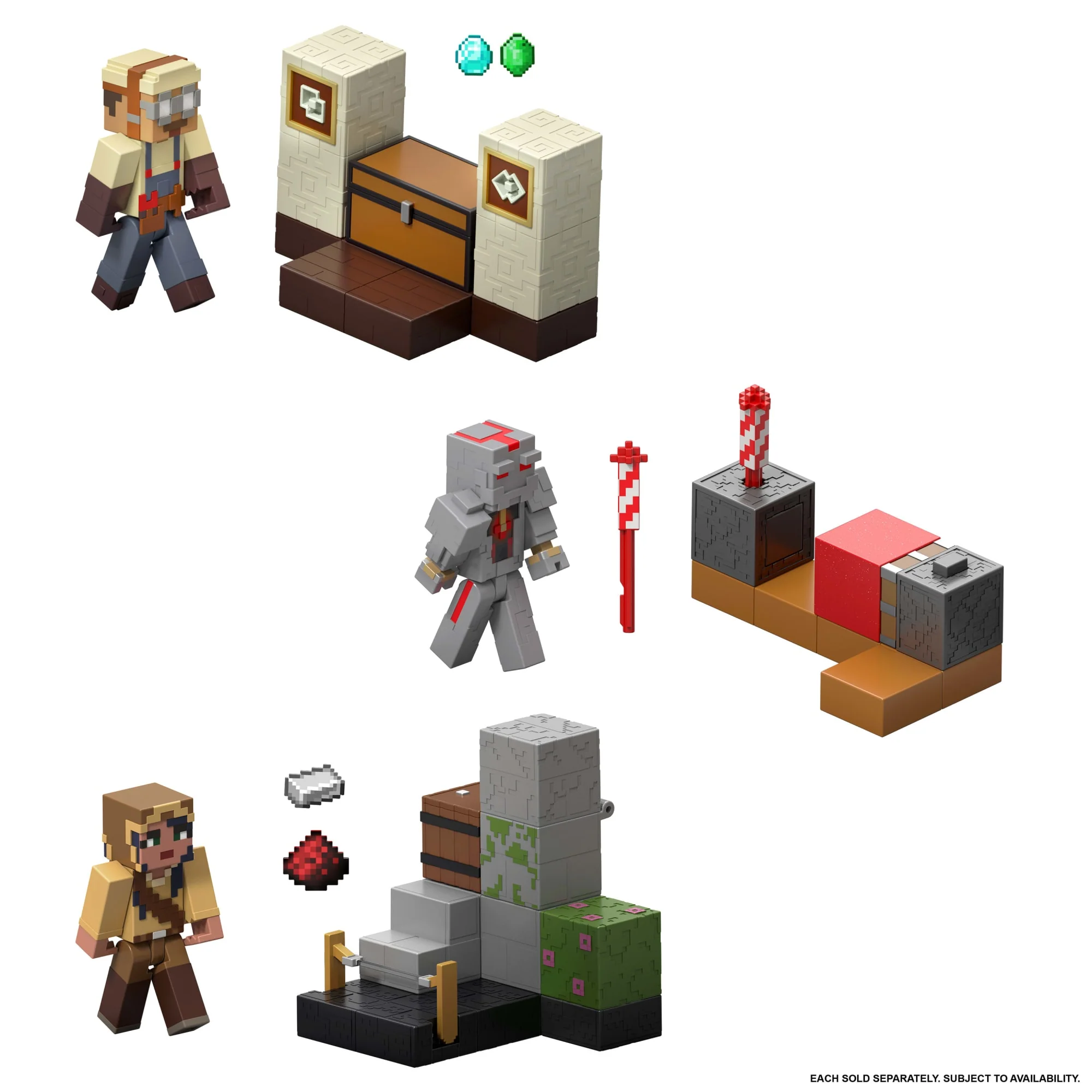 Minecraft ProtectorS Firework Launcher Action Figure & Accessories Set, 3.25-Inch Scale Collectible - Image 5