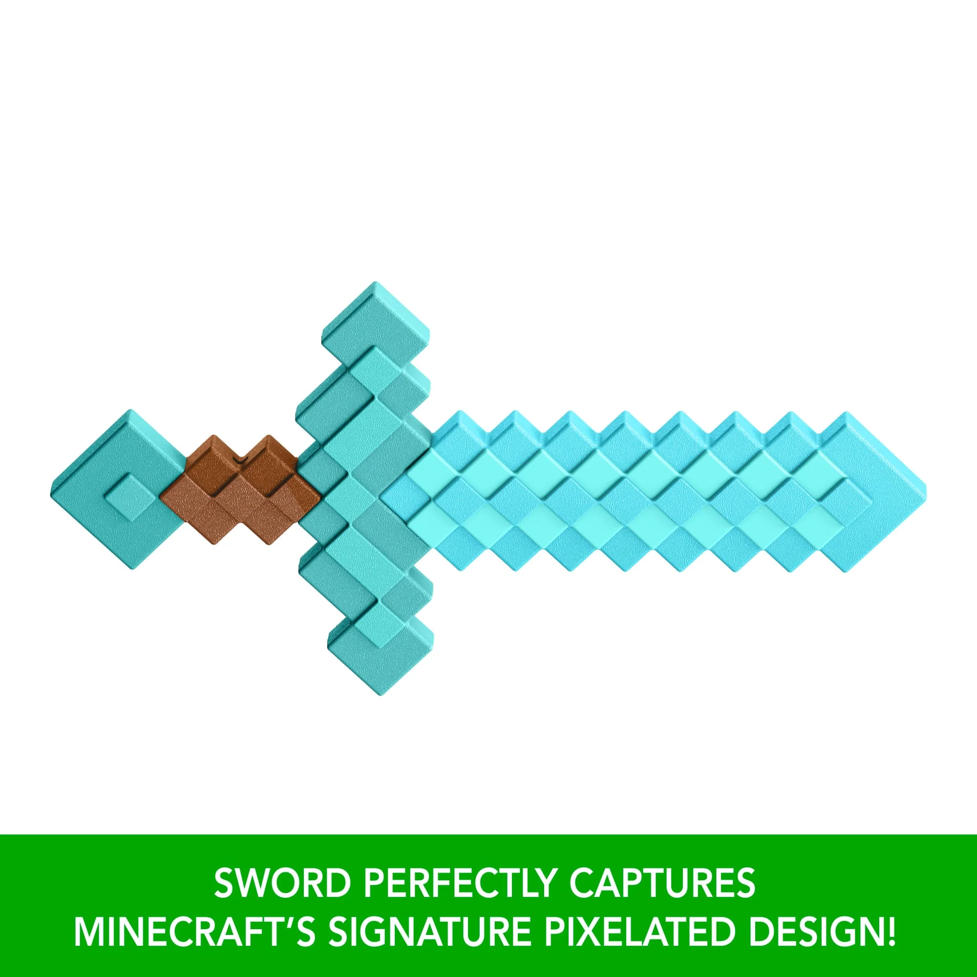 Minecraft Diamond Sword Battle Toy, Kid-Sized For Role-Play & Costumes, Inspired By The Video Game - Image 4
