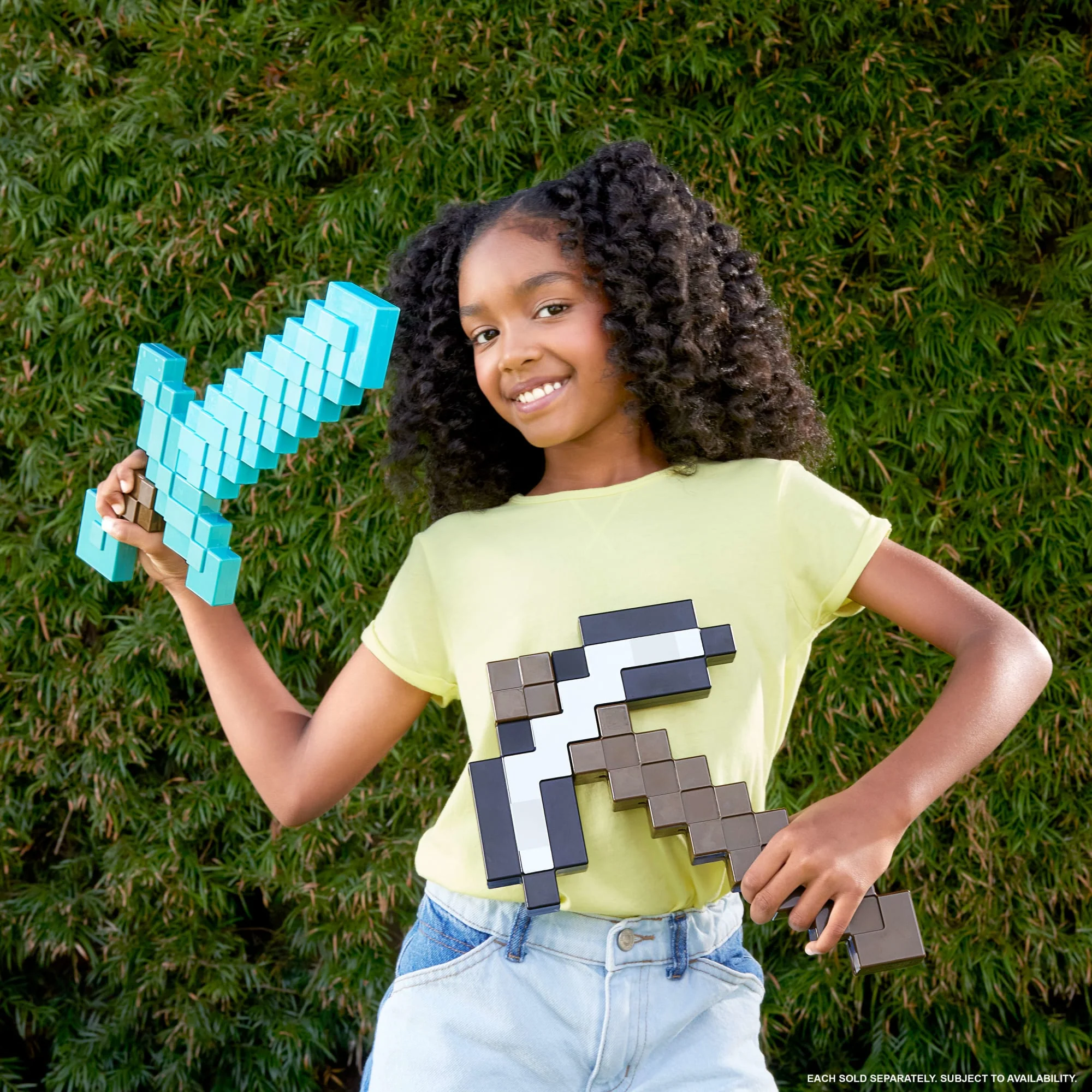 Minecraft Iron Pickaxe Battle Toy, Kid-Sized For Role-Play & Costumes, Inspired By The Video Game - Image 2