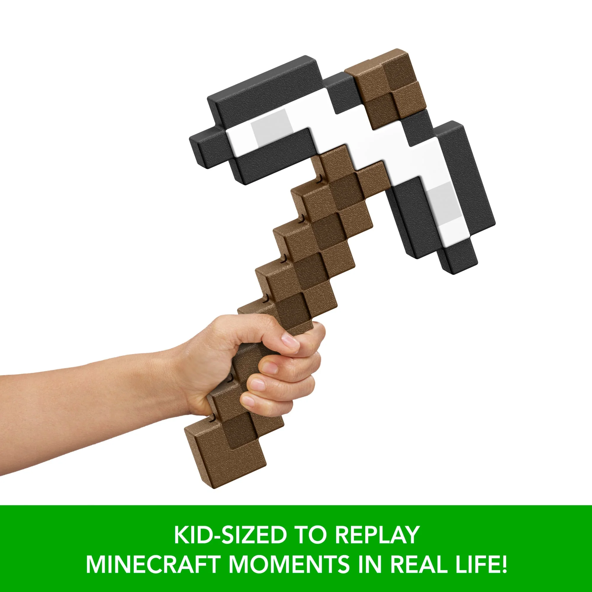 Minecraft Iron Pickaxe Battle Toy, Kid-Sized For Role-Play & Costumes, Inspired By The Video Game - Image 5