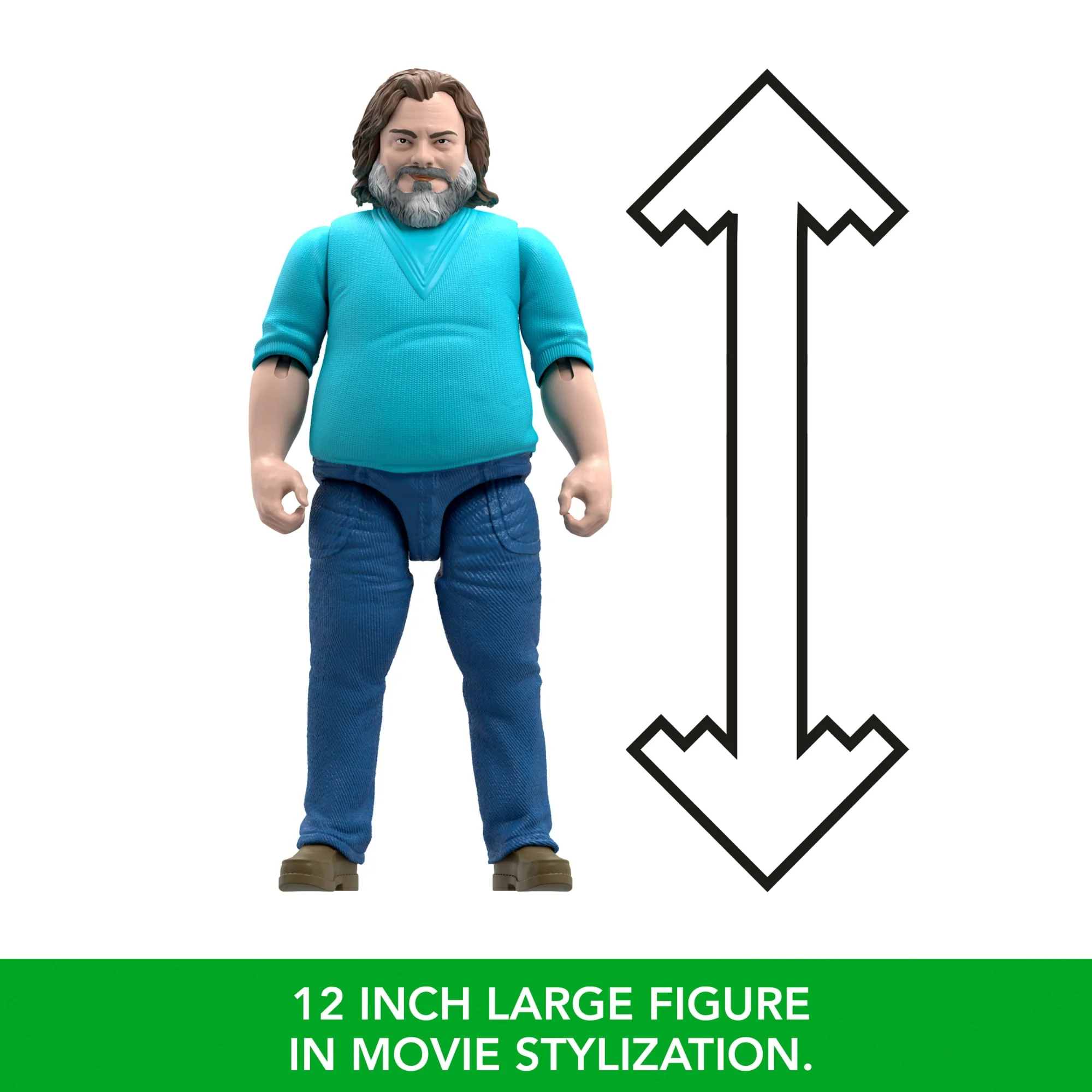 Minecraft Steve Large-Scale Action Figure, 12-Inch Character Collectible Inspired By The Movie - Image 2