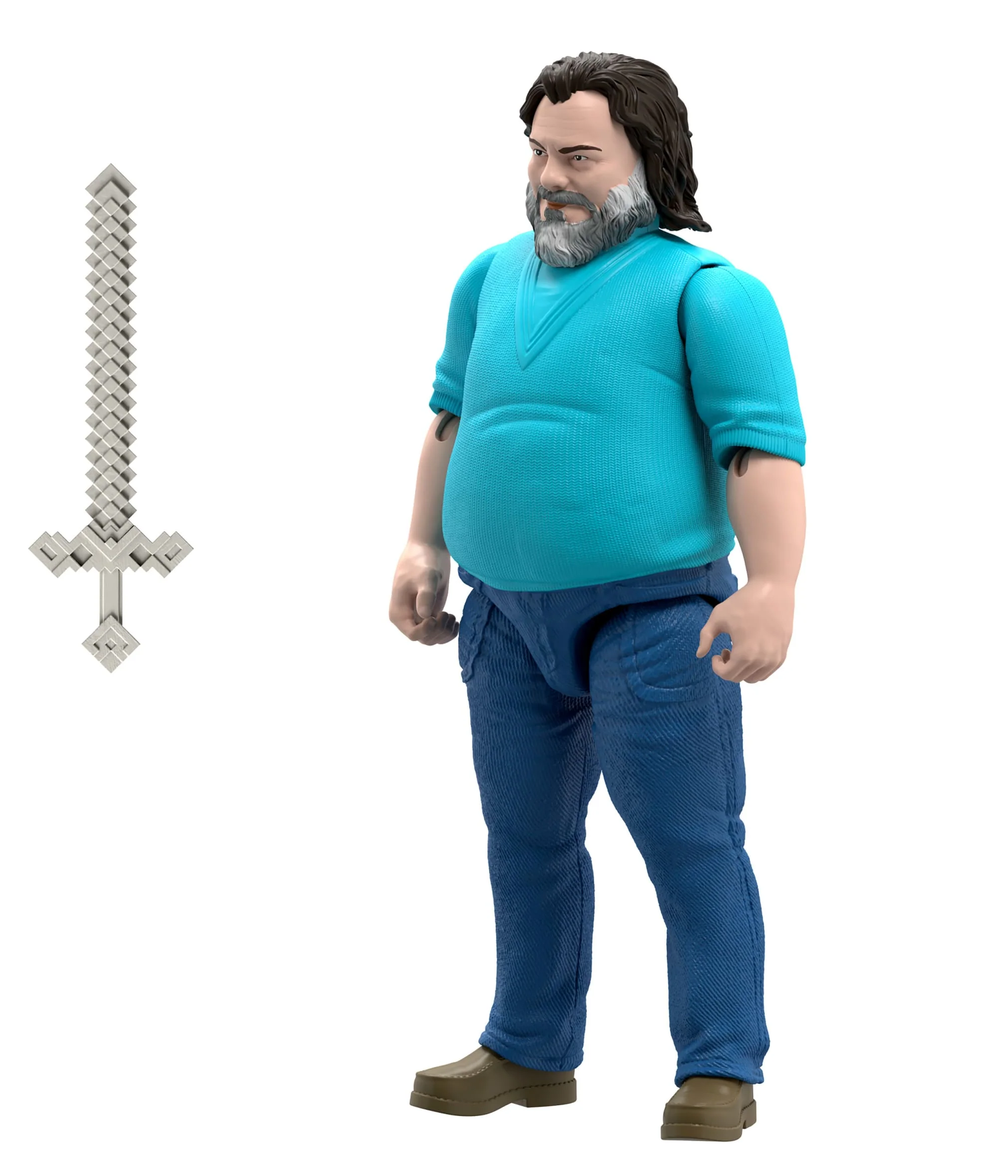 Minecraft Steve Large-Scale Action Figure, 12-Inch Character Collectible Inspired By The Movie - Image 4
