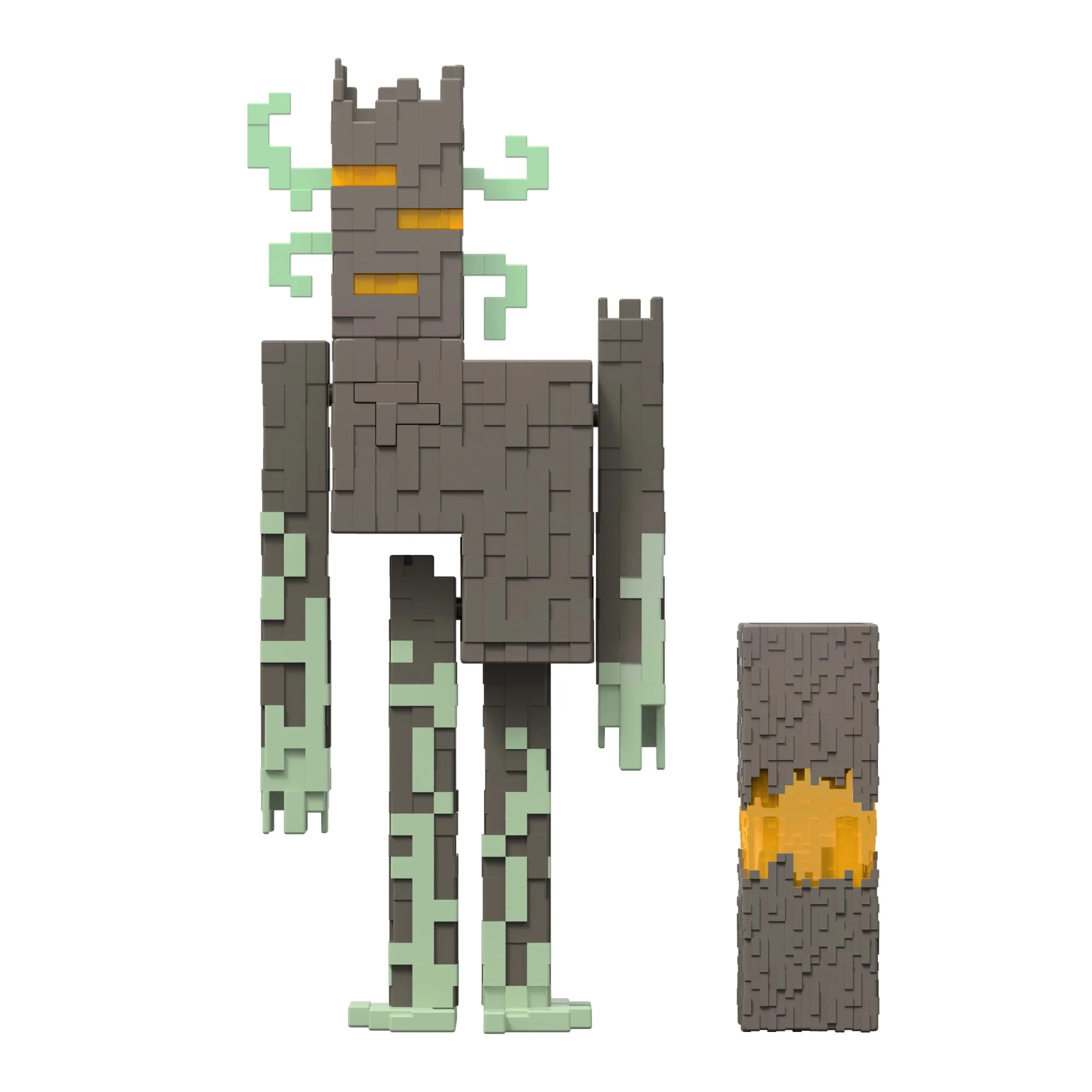 Minecraft The Creaking Action Figure With interactive Lights, Sounds & Accessory, 8-inch Collectible - Image 5