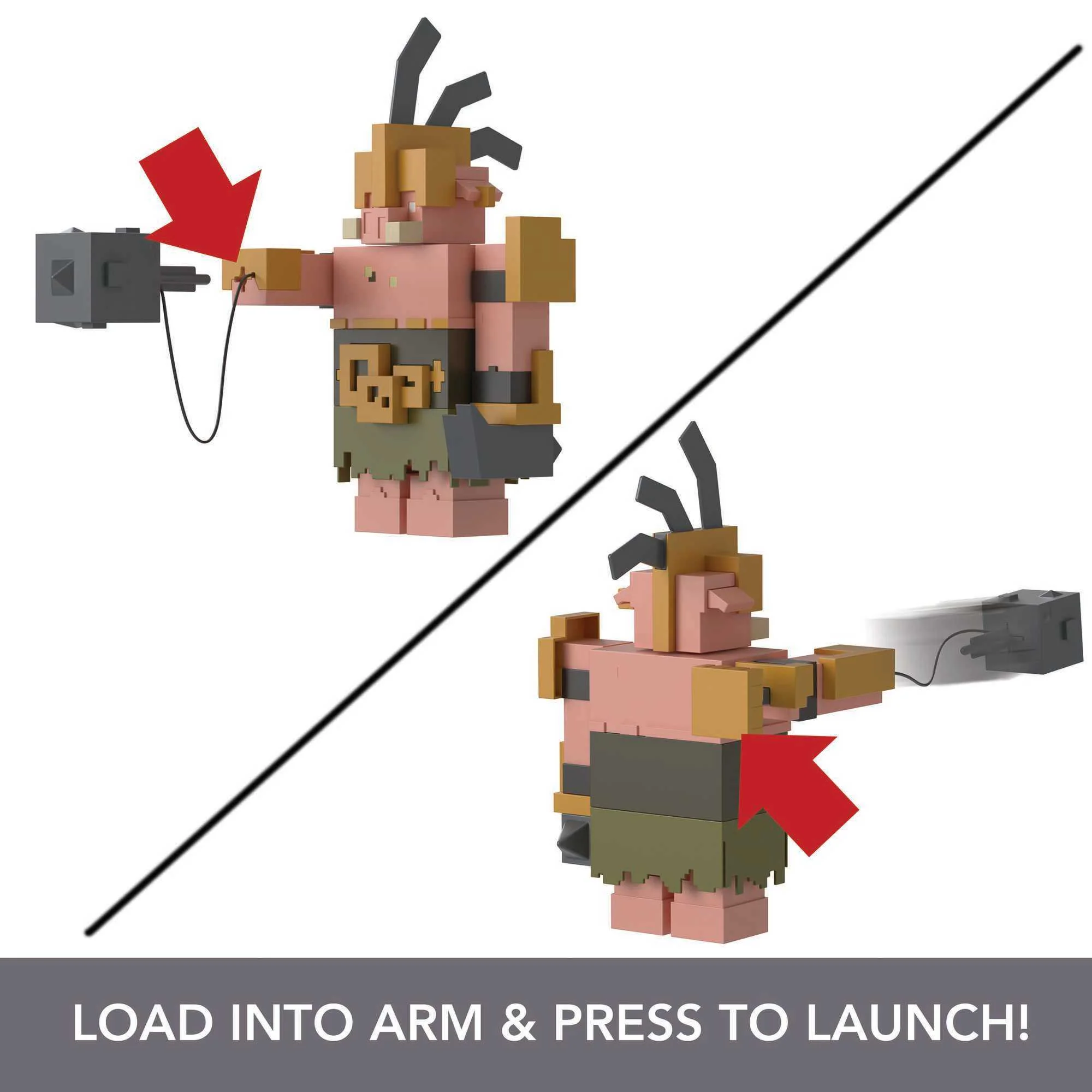 Minecraft Legends Portal Guard Action Figure, Attack Action And Accessory - Image 3
