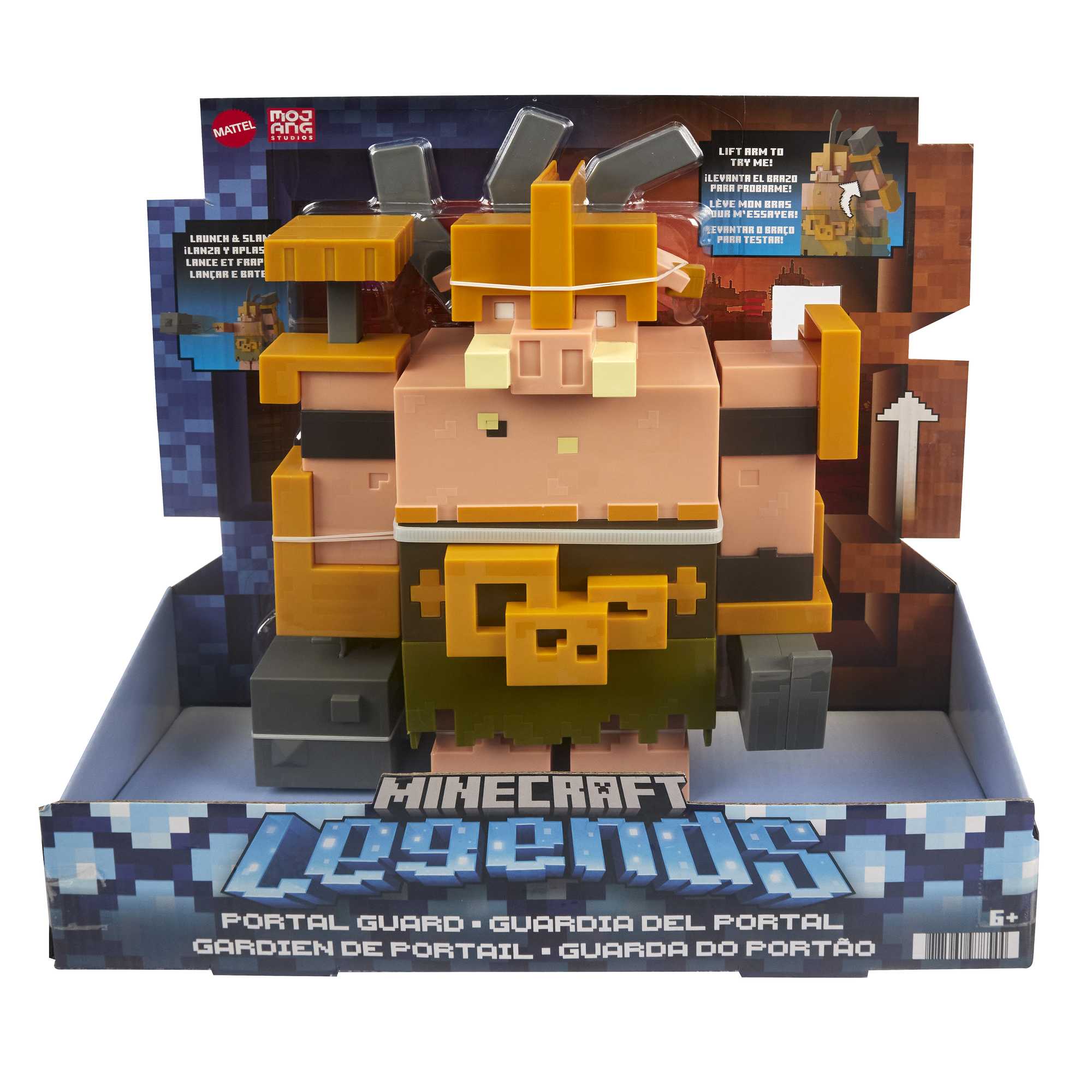Minecraft Legends Portal Guard Action Figure, Attack Action And Accessory - Image 6