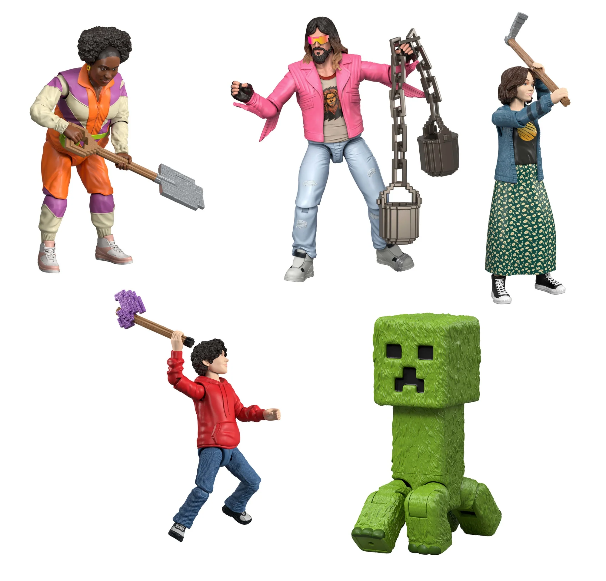 Minecraft Ultimate Movie Set With 8 Action Figures & 8 Accessories,  Inspired By A Minecraft Movie - Image 3