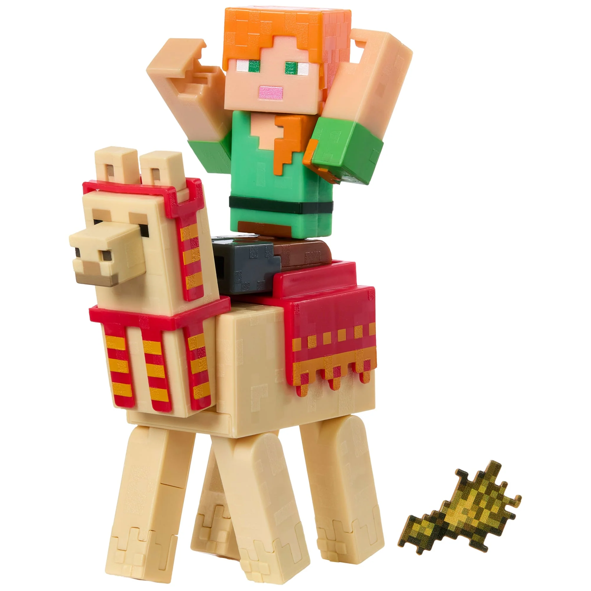 Minecraft Vanilla Figura de Ação Alex e Lhama - Image 6