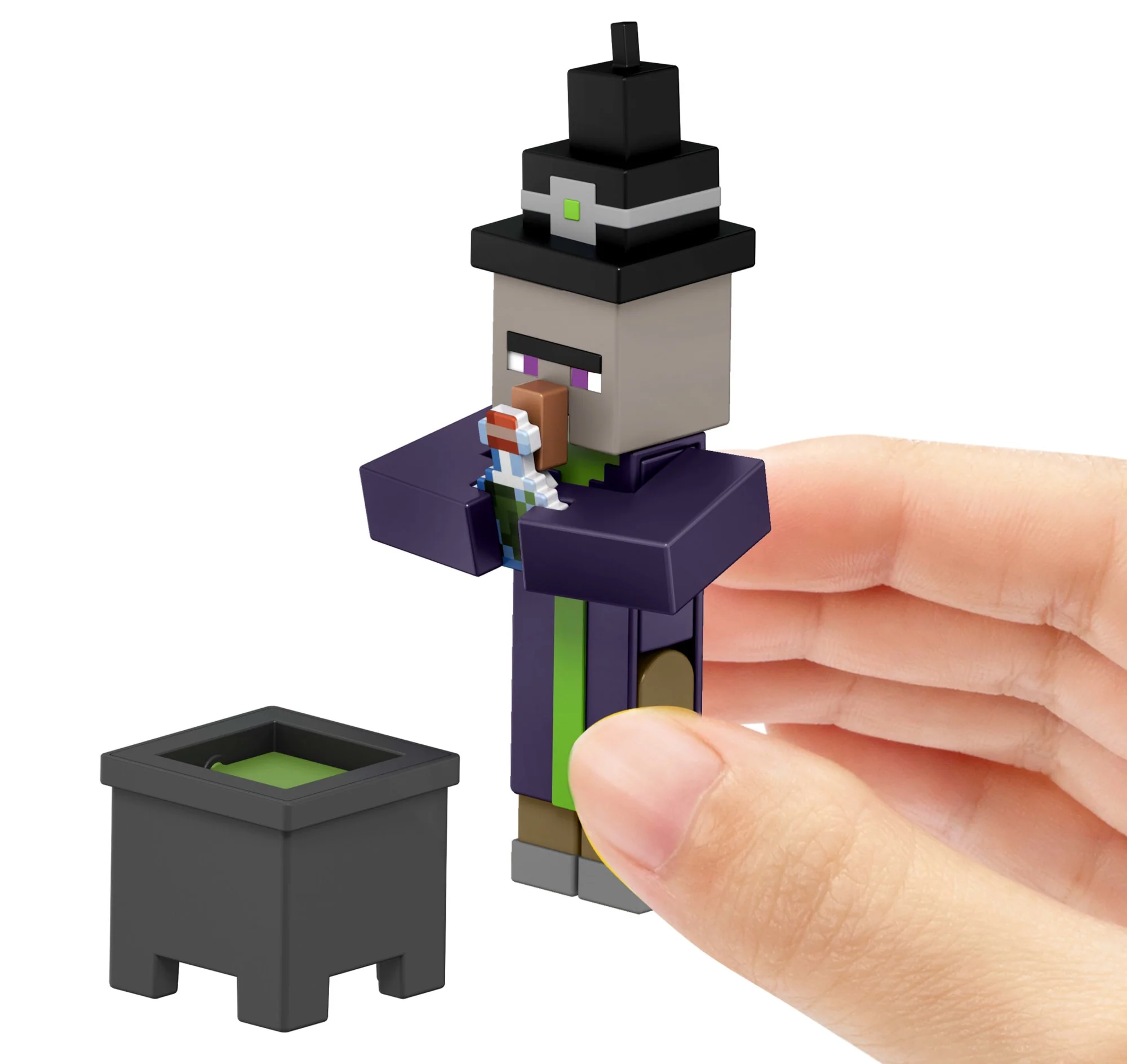 Minecraft Vanilla Figura de Ação Bruxa 3.25" - Image 5