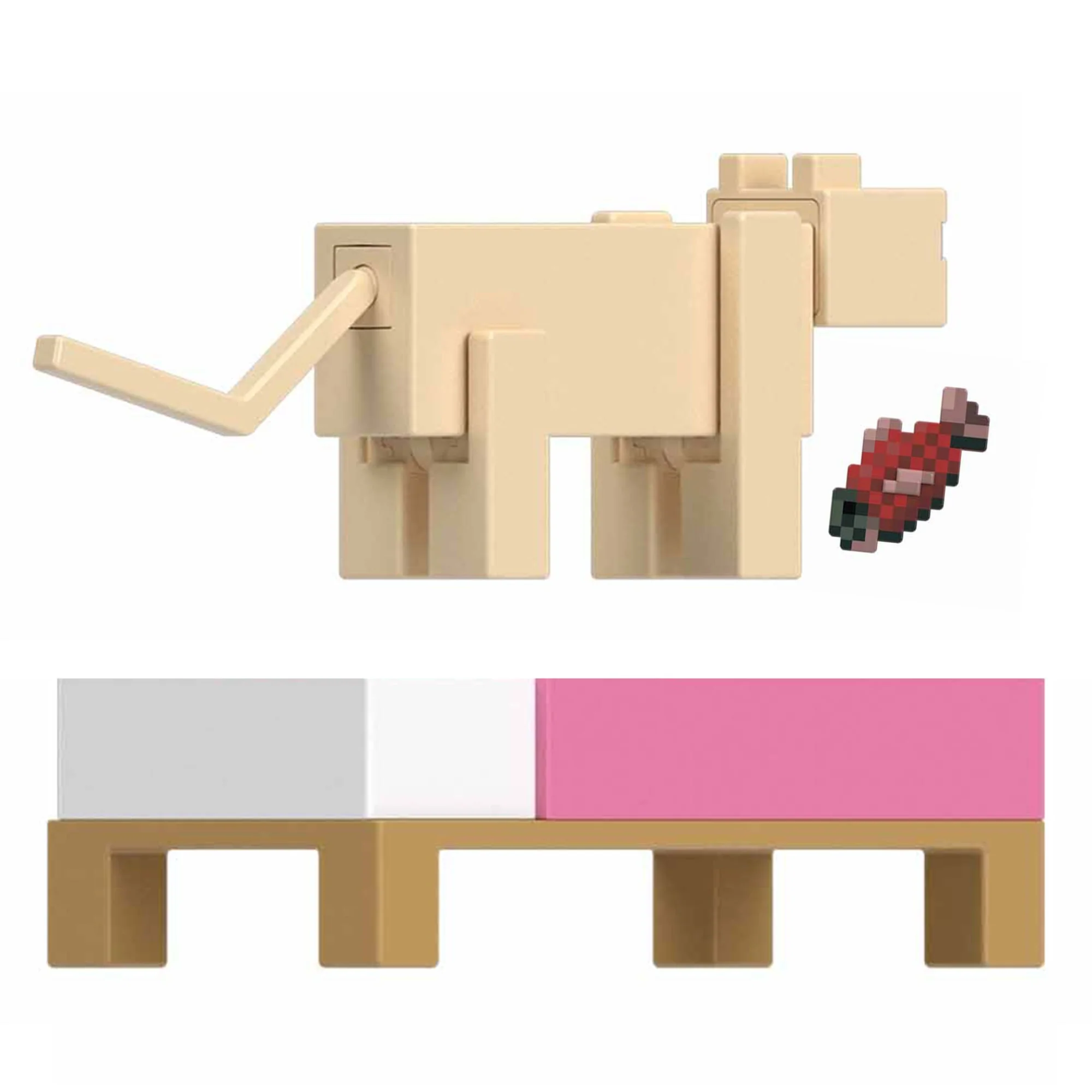 Minecraft Vanilla Figura de Ação Gato Persa 3.25" - Image 4