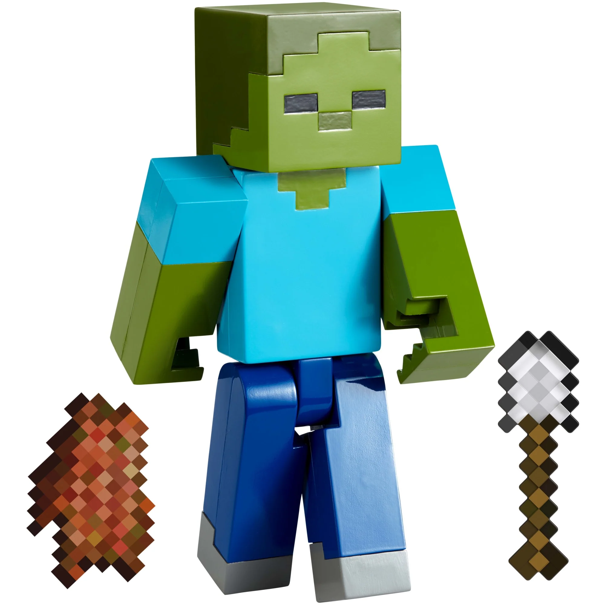 Minecraft Vanilla Figura de Ação Zumbi - Image 4