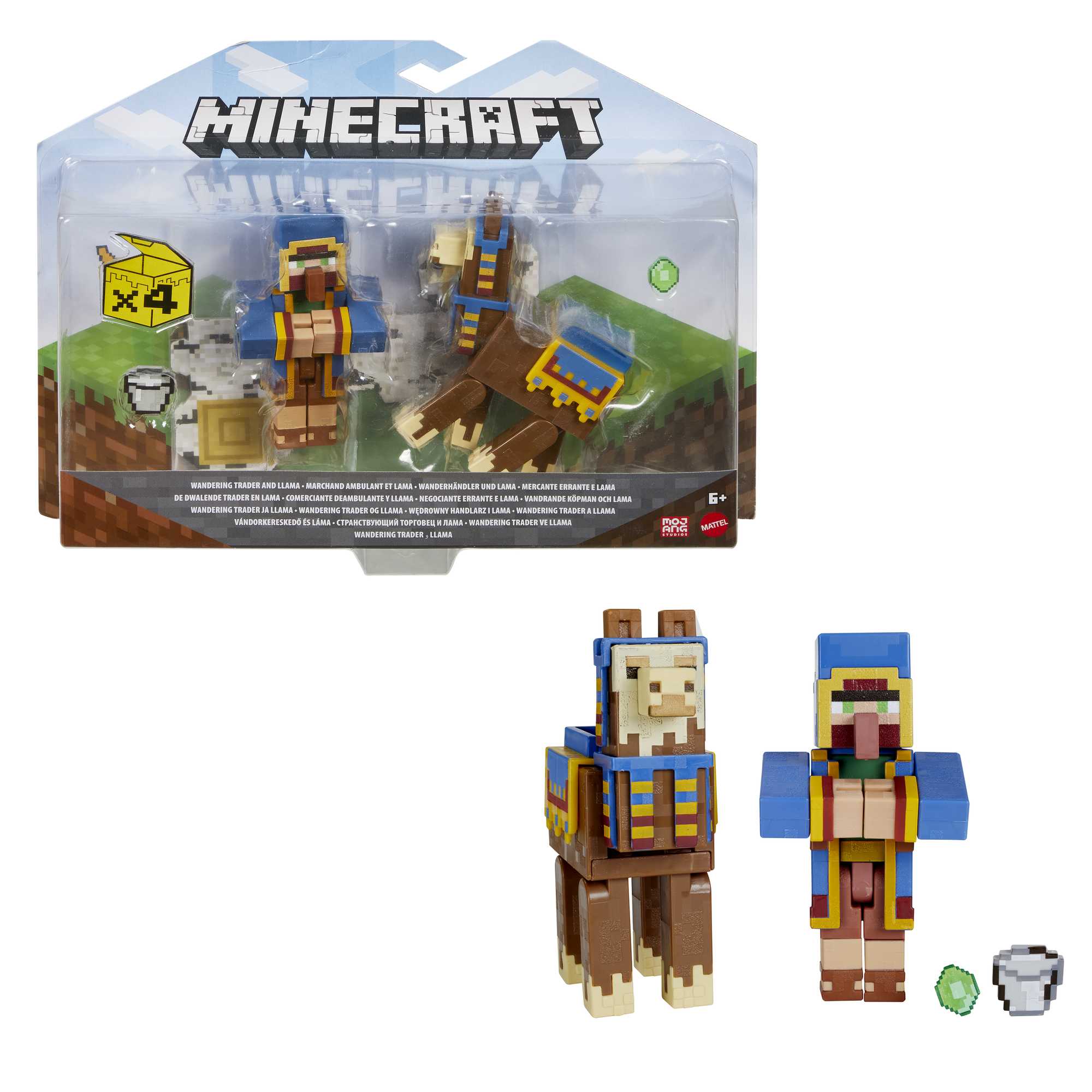 Minecraft Vanilla Figura de Acción 2-Pack de 3.25" - Image 3