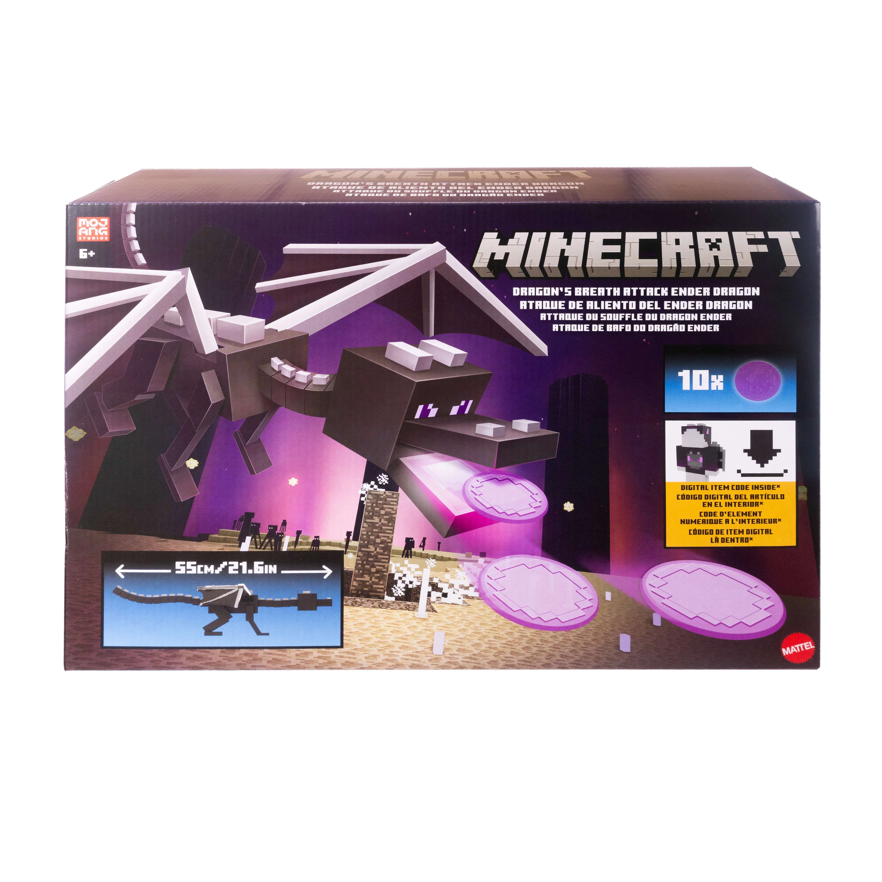 Minecraft Vanilla Figura de Accion enderdragon de 3.25 pulgadas - Image 6