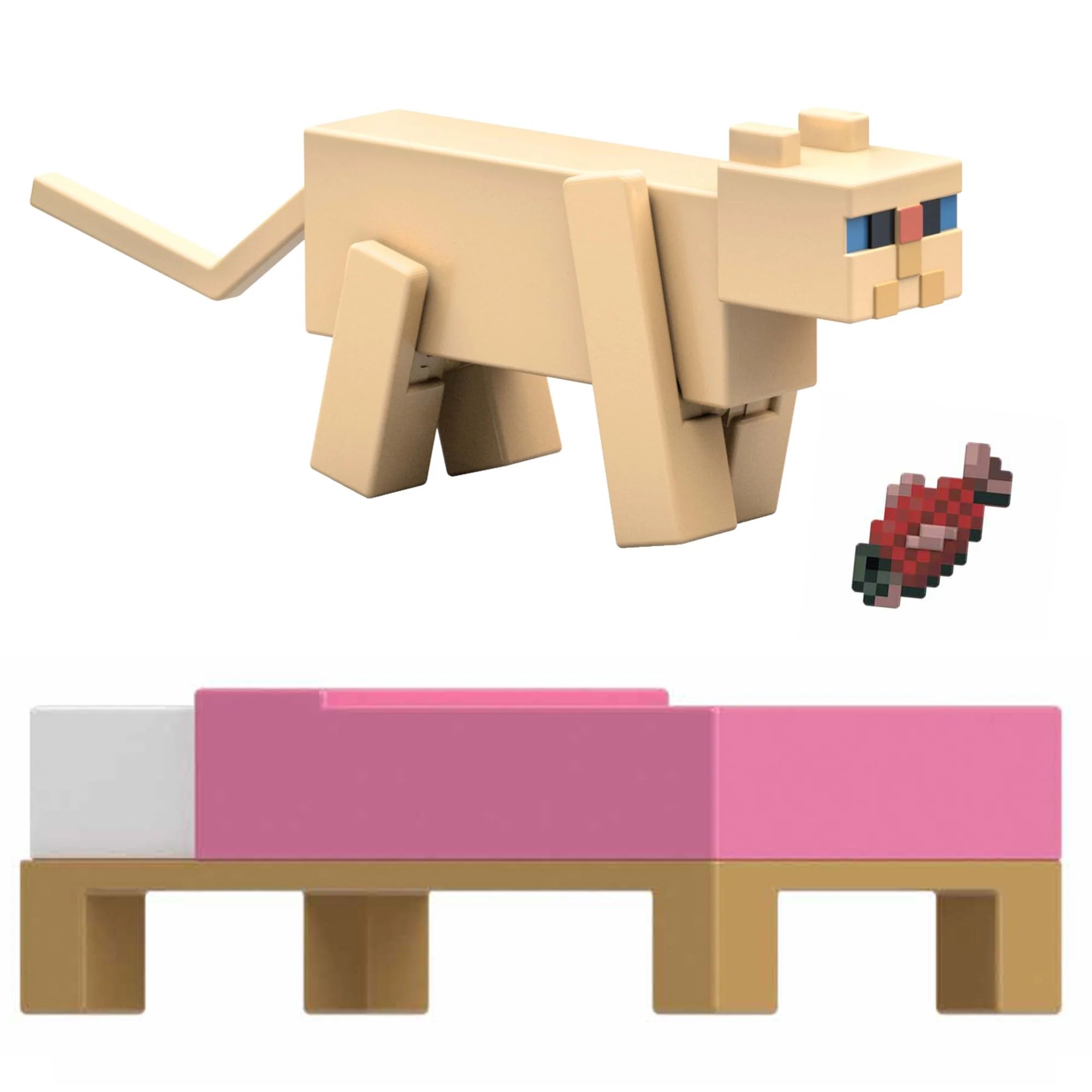 Minecraft Vanilla Figura de Acción Gato Persa 3.25" - Image 3