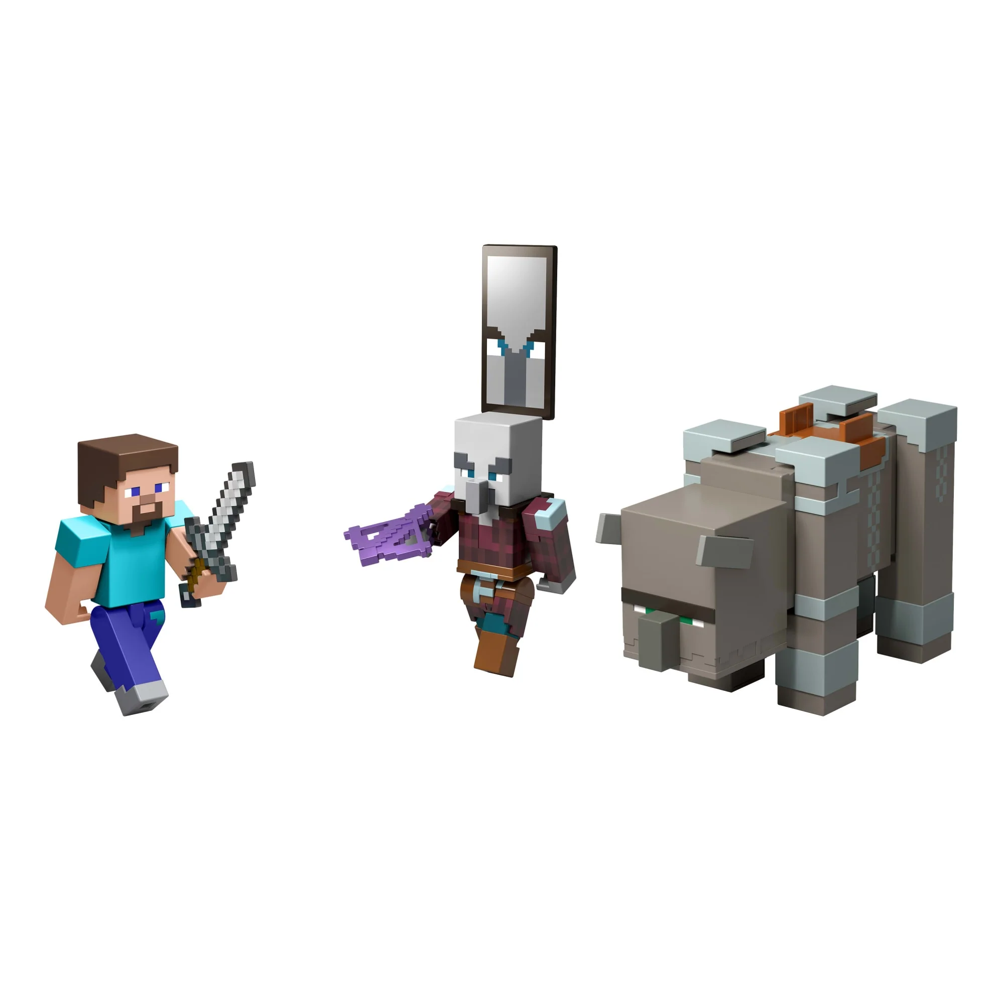 Minecraft Village Raid Pack With 3 Action Figures & 3 Accessories, 3.25-Inch Scale Collectible Set - Image 5