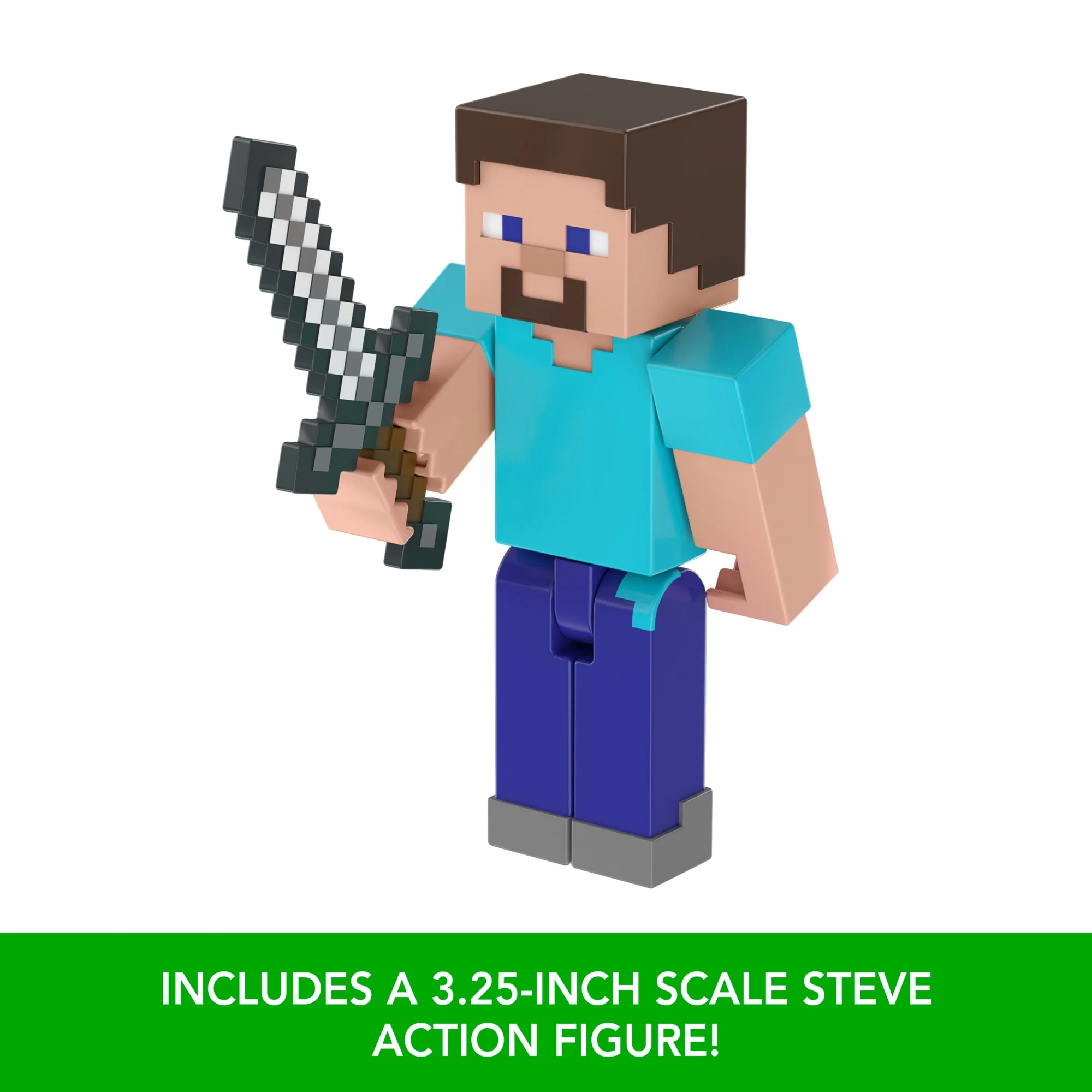 Minecraft Village Raid Pack With 3 Action Figures & 3 Accessories, 3.25-inch Scale Collectible Set - Image 2