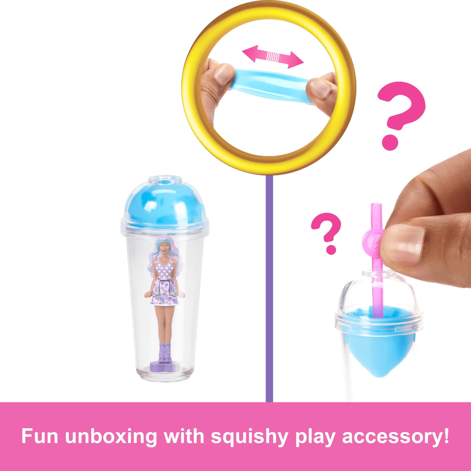 Barbie Mini Barbieland Pop Reveal Dolls, 1.5-inch Doll With Surprise Sensory Reveal - Image 3