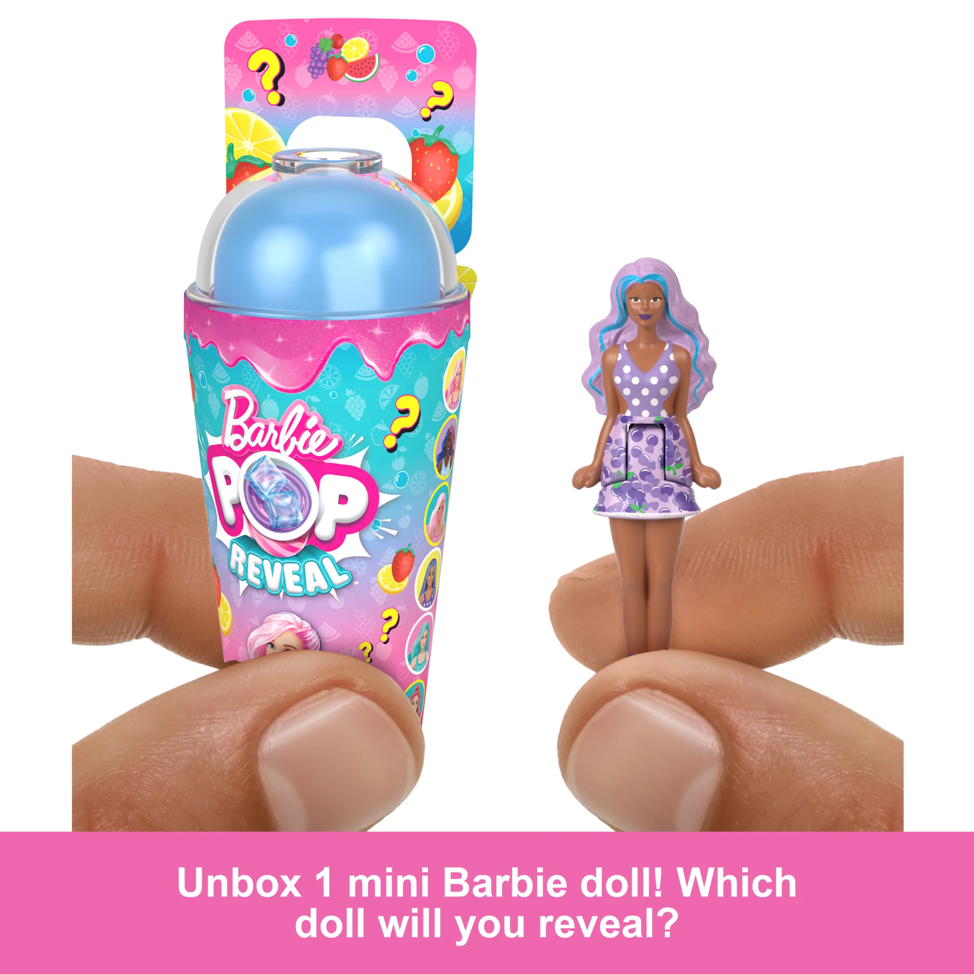 Barbie Mini Barbieland Pop Reveal Dolls, 1.5-inch Doll With Surprise Sensory Reveal - Image 5