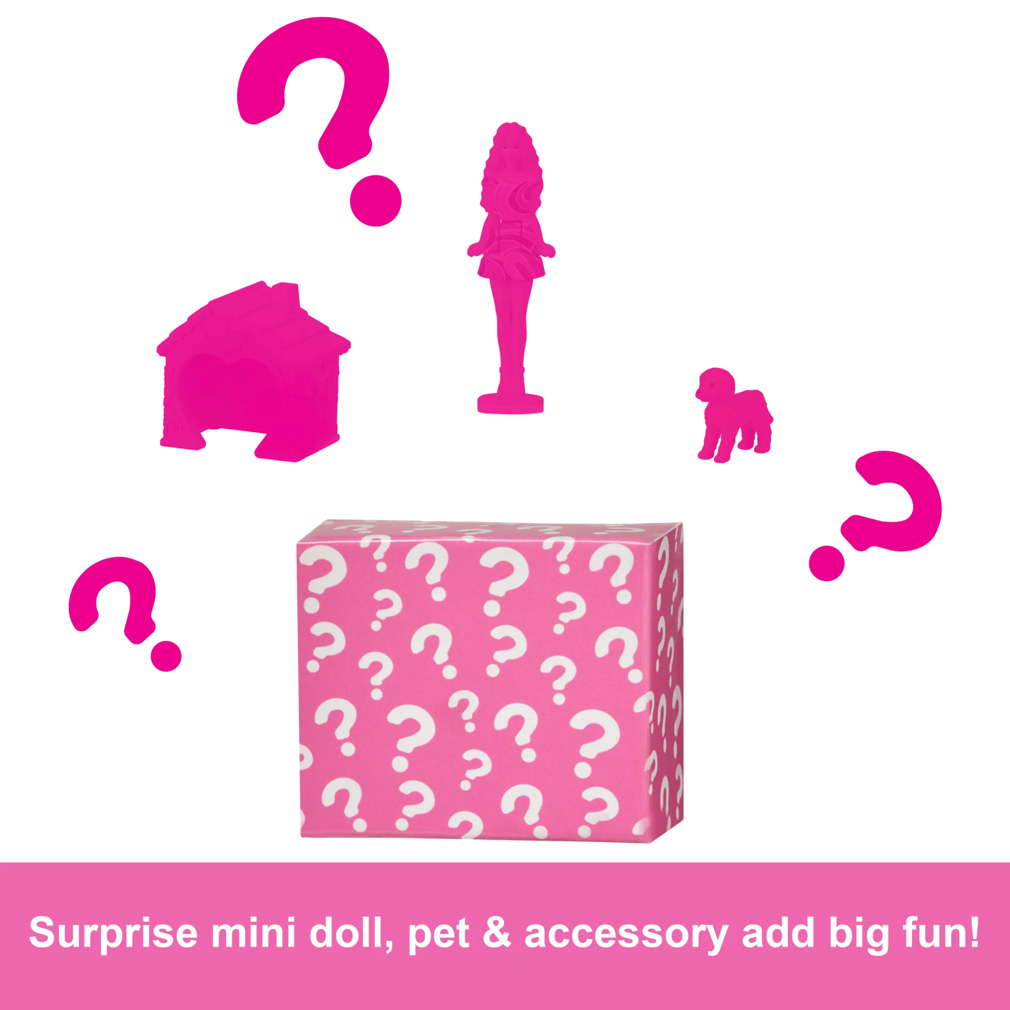 Barbie Mini Barbieland Doll House Playsets With 1.5-inch Doll, Furniture & Accessories - Image 5