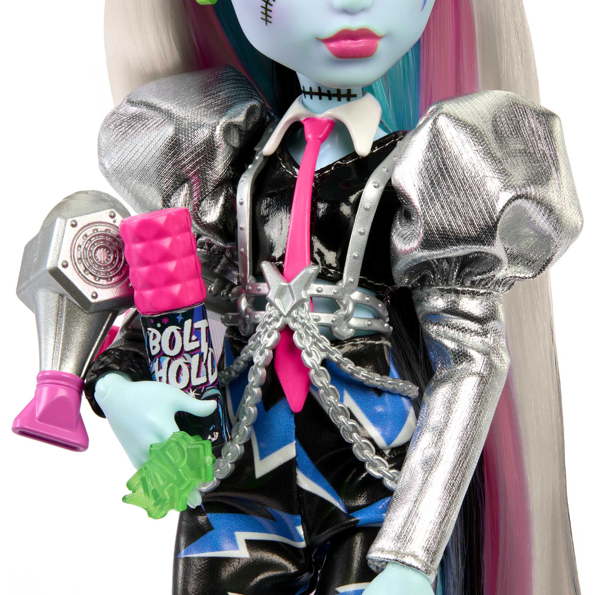 Monster High Doll, Amped Up Frankie Stein Rockstar With Instrument And Accessories - Image 5
