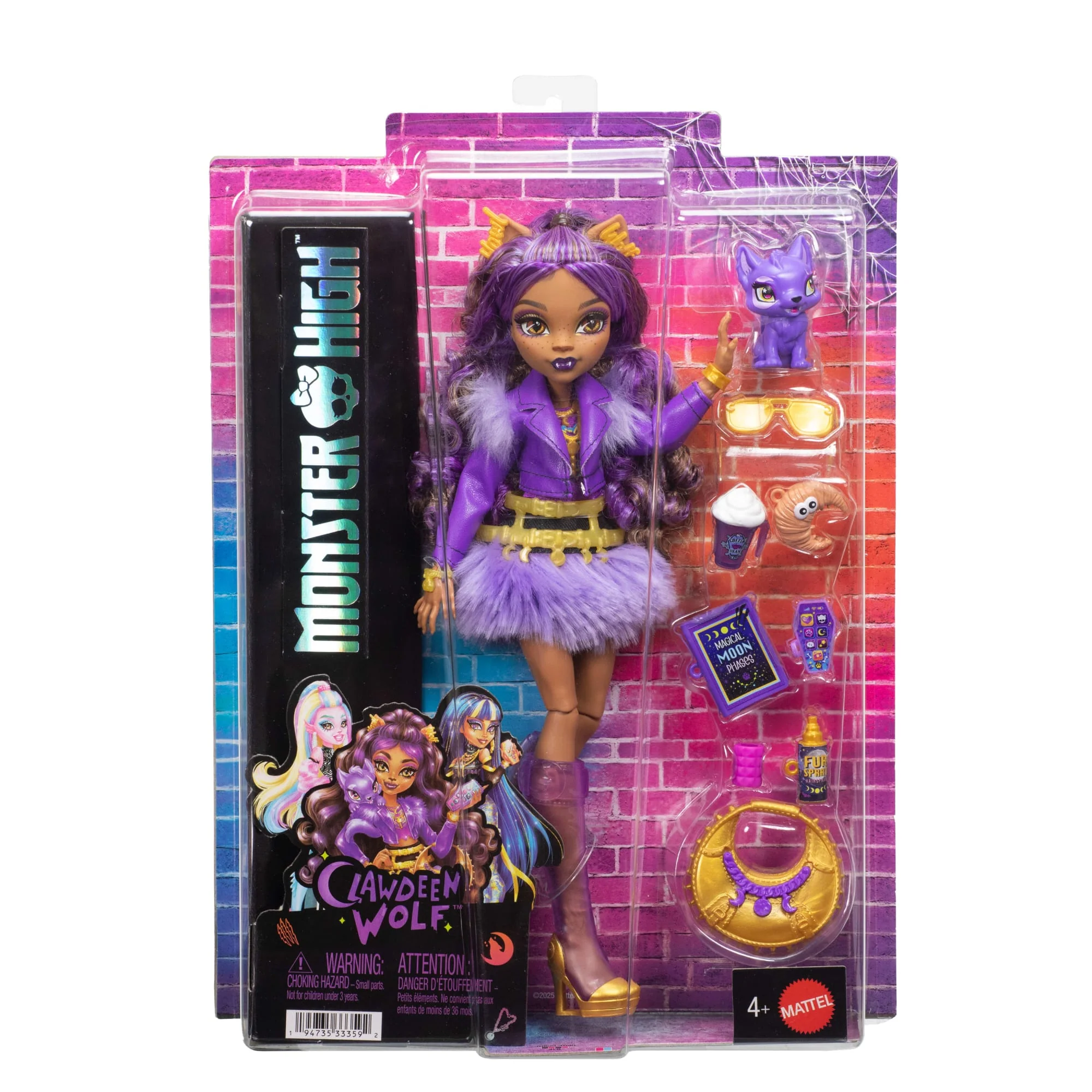 Monster High Boneca Monster high boneca looks monstruoso clawdeen - Image 6