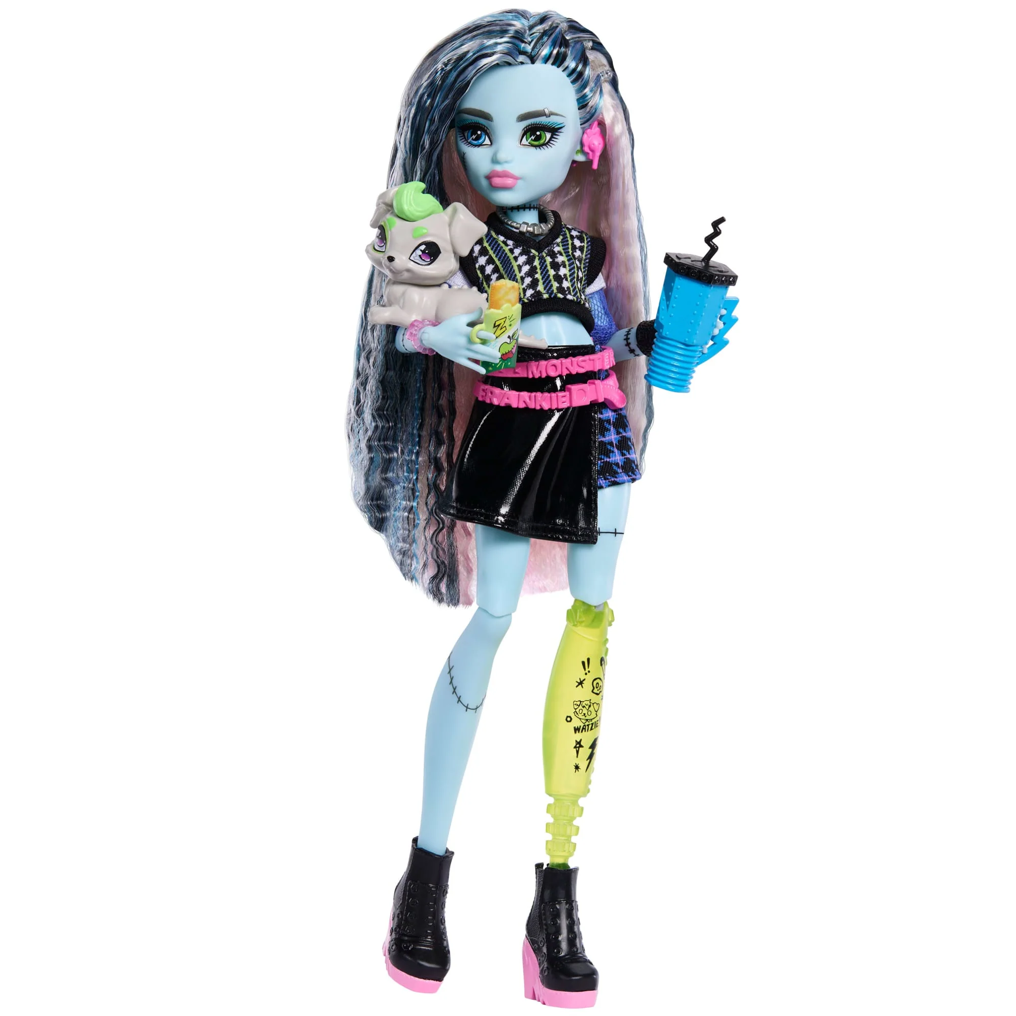 Monster High Boneca Monster high boneca looks monstruoso frankie - Image 3