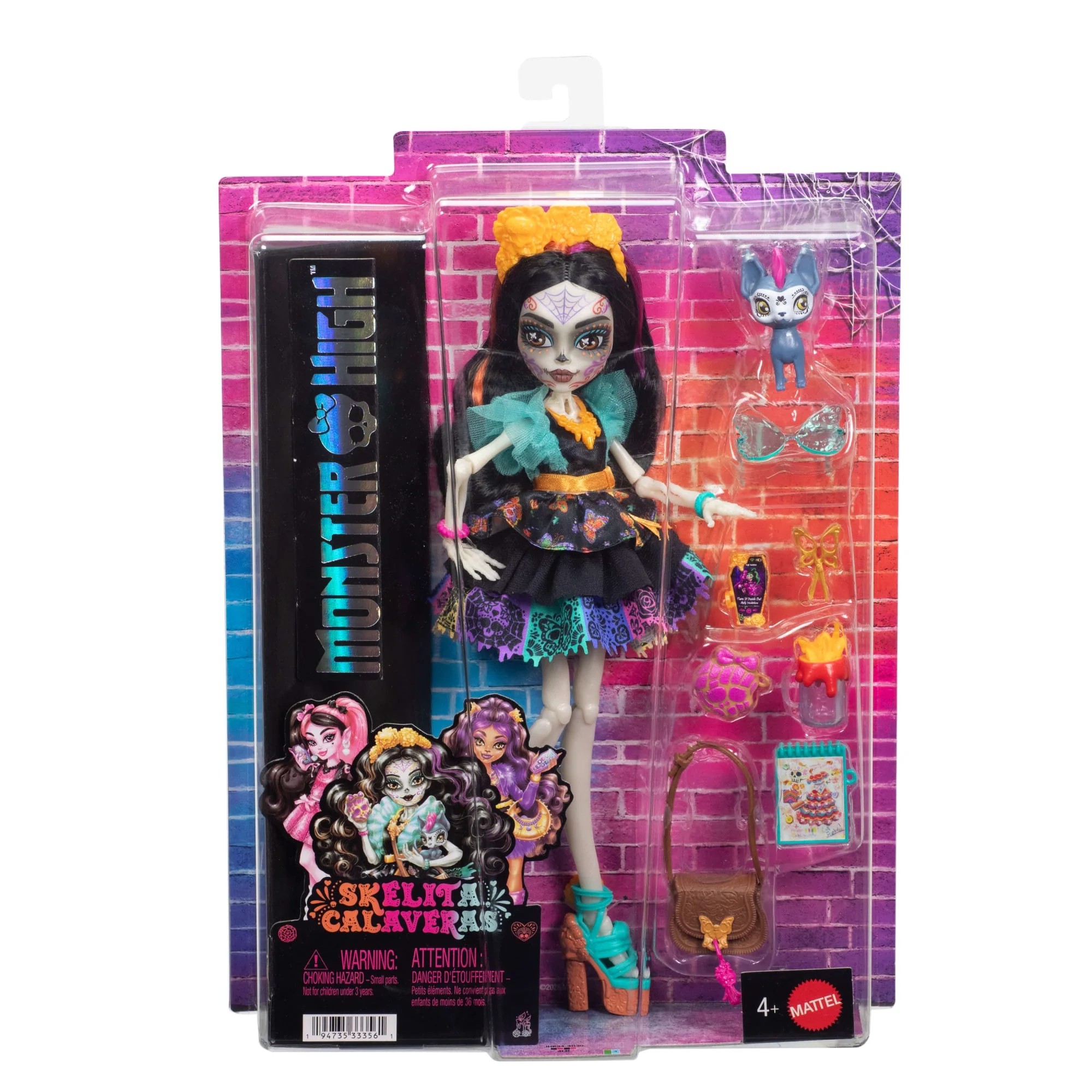 Monster High Boneca Monster high boneca looks monstruoso skelita - Image 6