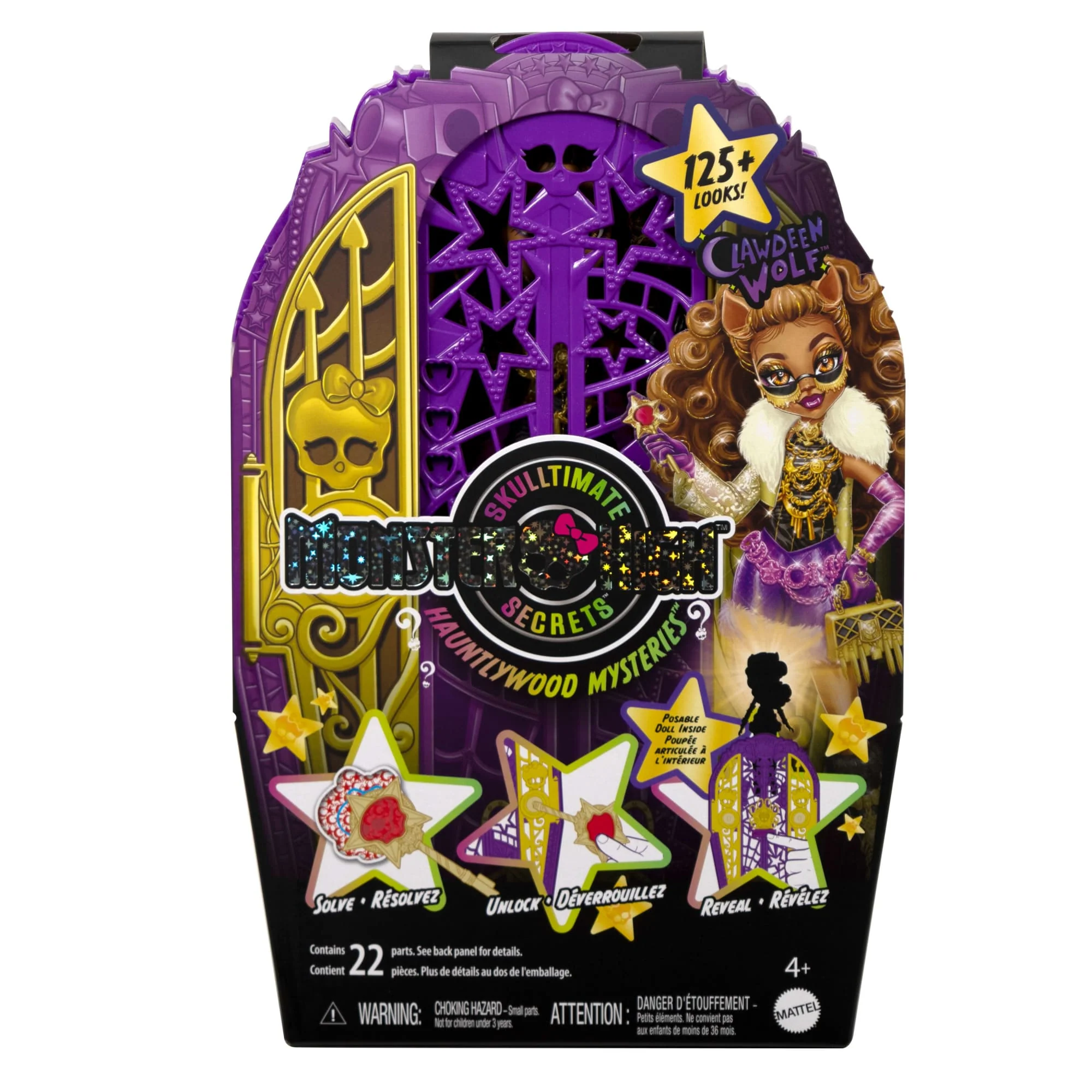 Monster High Boneca Skulltimate Hauntlywood Clawdeen - Image 6
