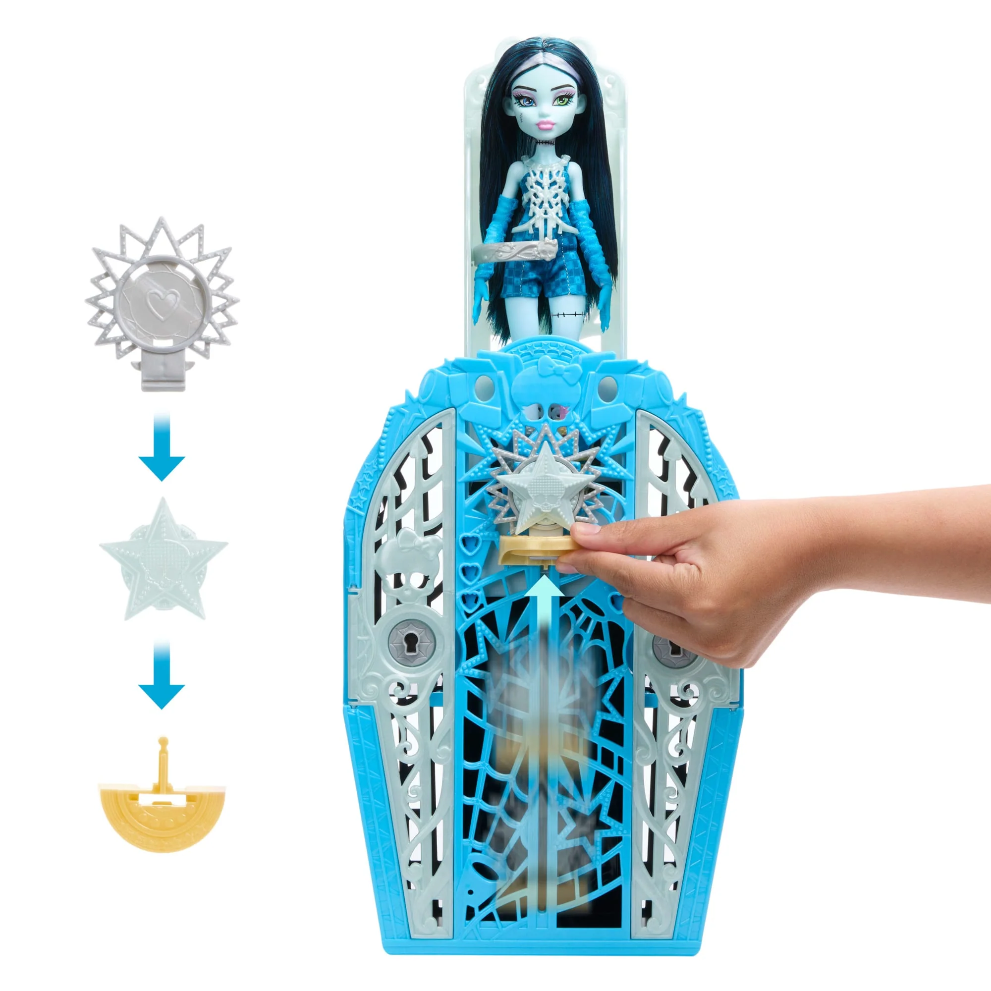 Monster High Boneca Skulltimate Hauntlywood Frankie - Image 5