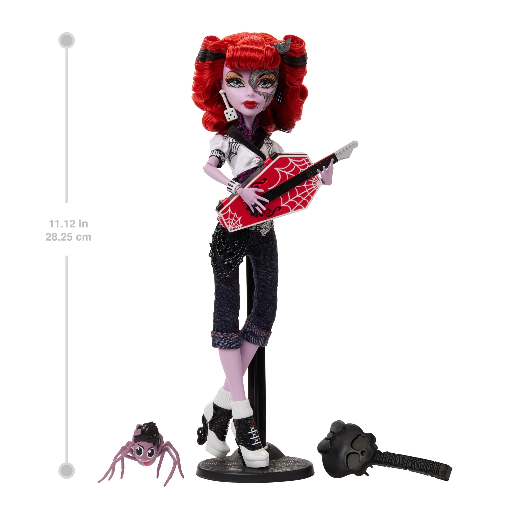 Monster High Boo-Riginal Creeproduction Operetta Doll With Diary, Doll Stand And Pet - Image 2