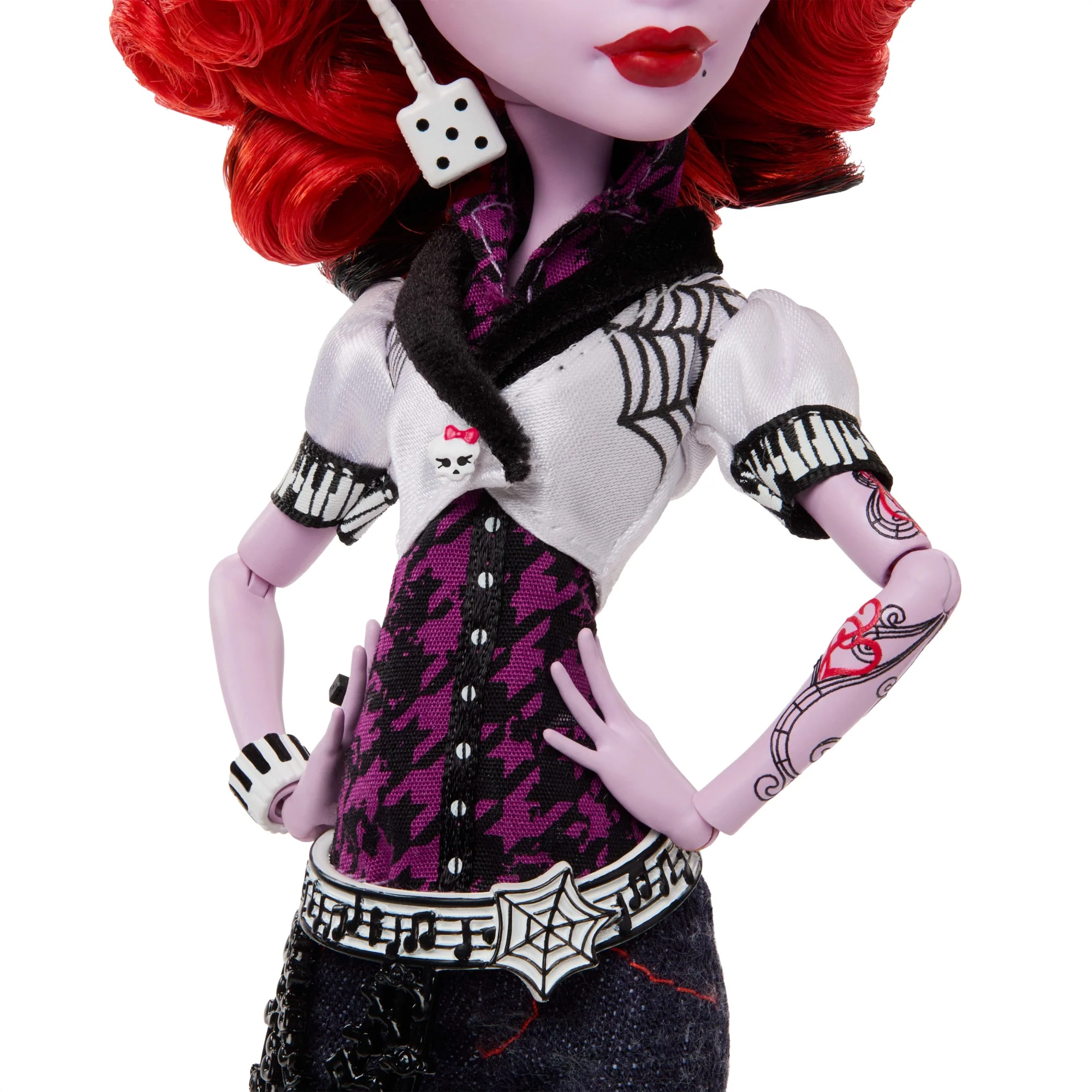 Monster High Boo-Riginal Creeproduction Operetta Doll With Diary, Doll Stand And Pet - Image 4
