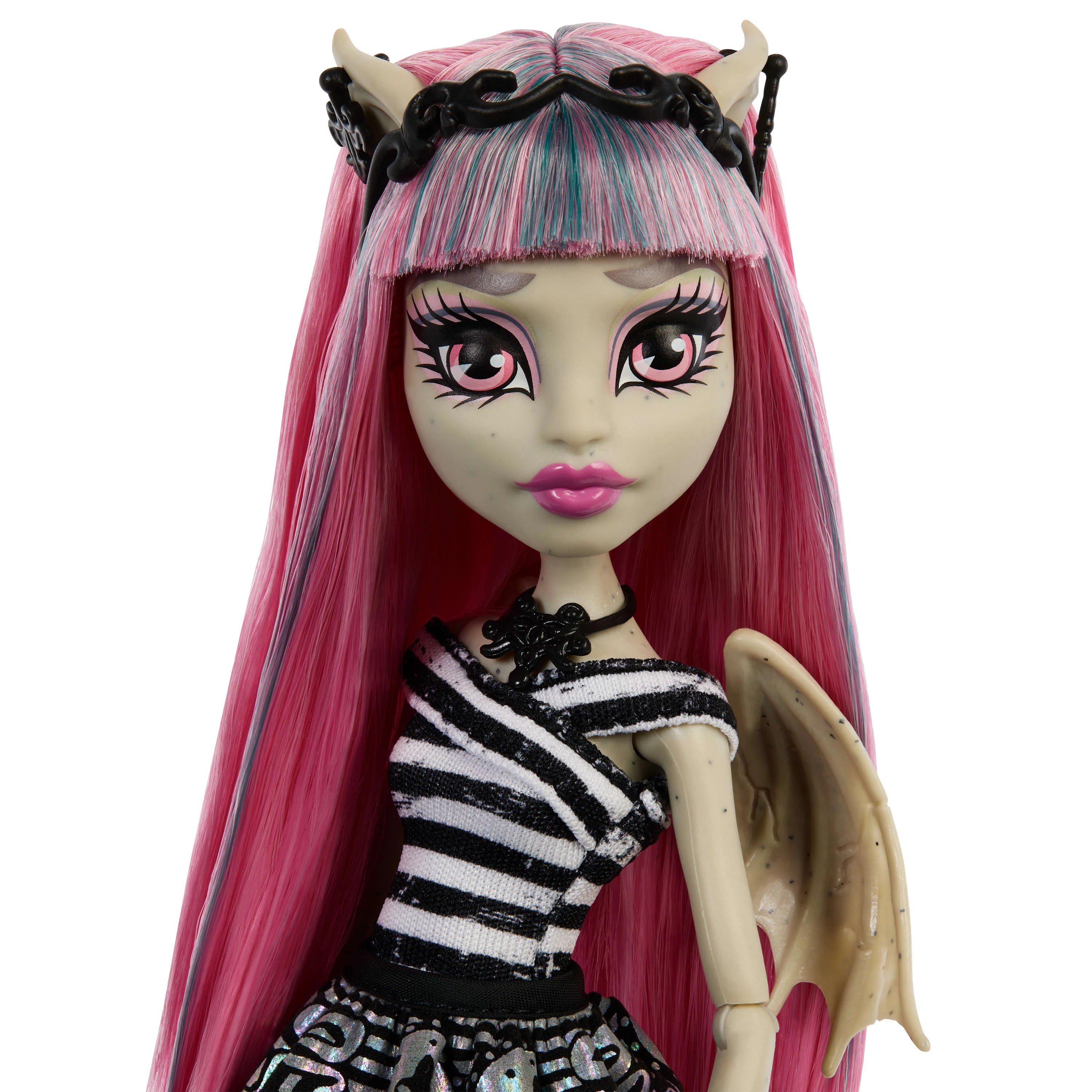 Monster High Boo-Riginal Creeproduction Rochelle Goyle Doll With Diary, Doll Stand And Pet - Image 2