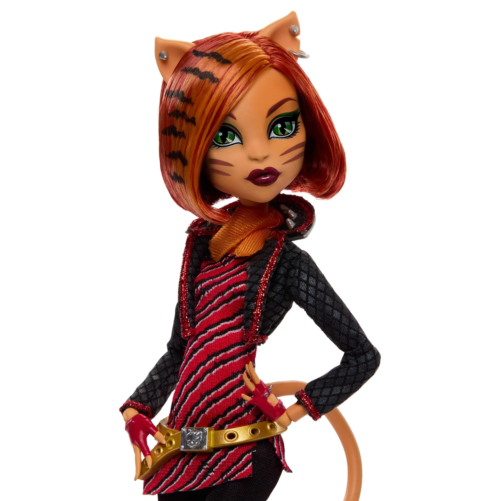 Monster High Boo-Riginal Creeproduction Toralei Doll With Diary, Doll Stand And Pet - Image 3
