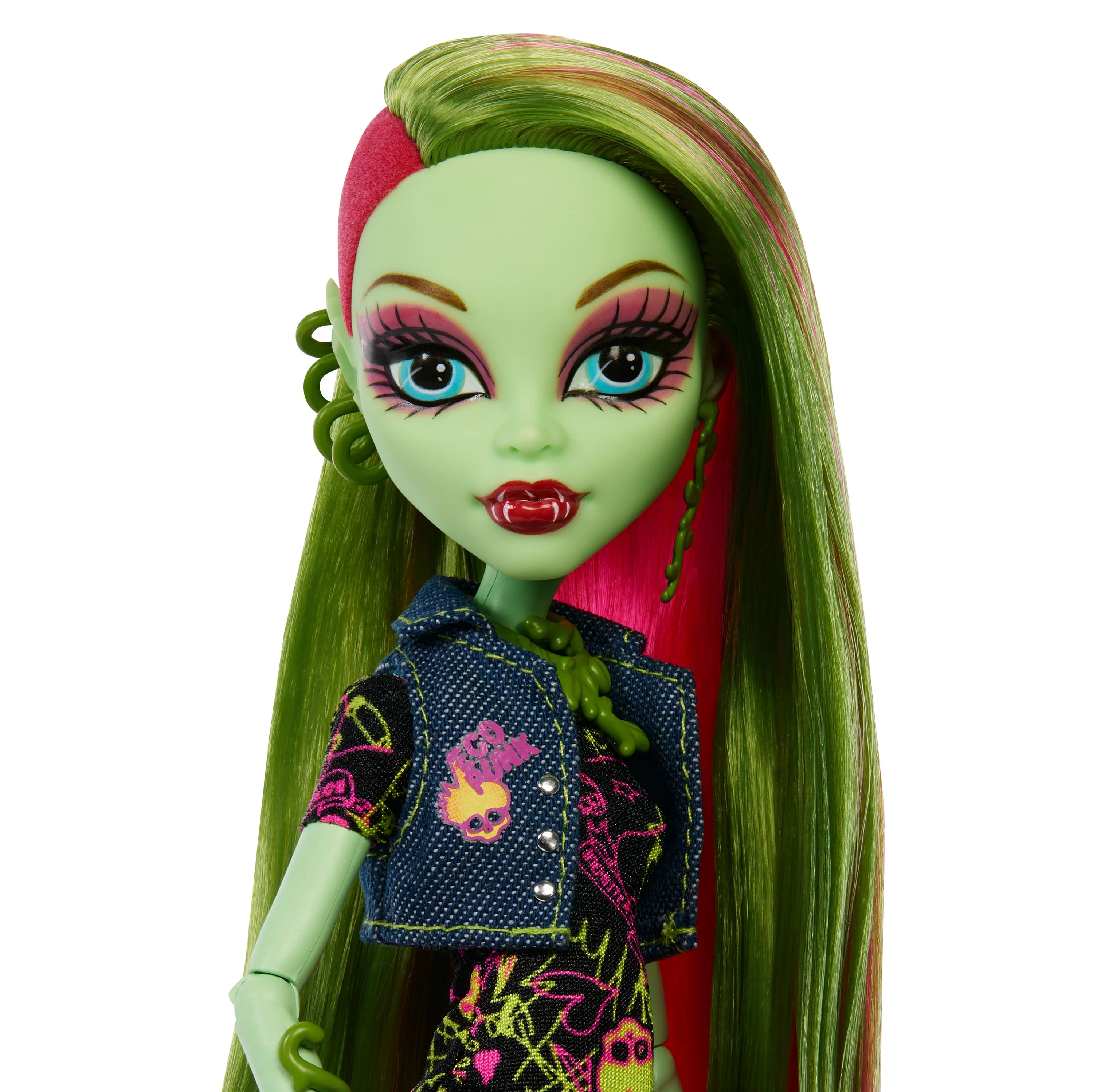 Monster High Boo-Riginal Creeproduction Venus Mcflytrap Doll With Diary, Doll Stand And Pet - Image 2
