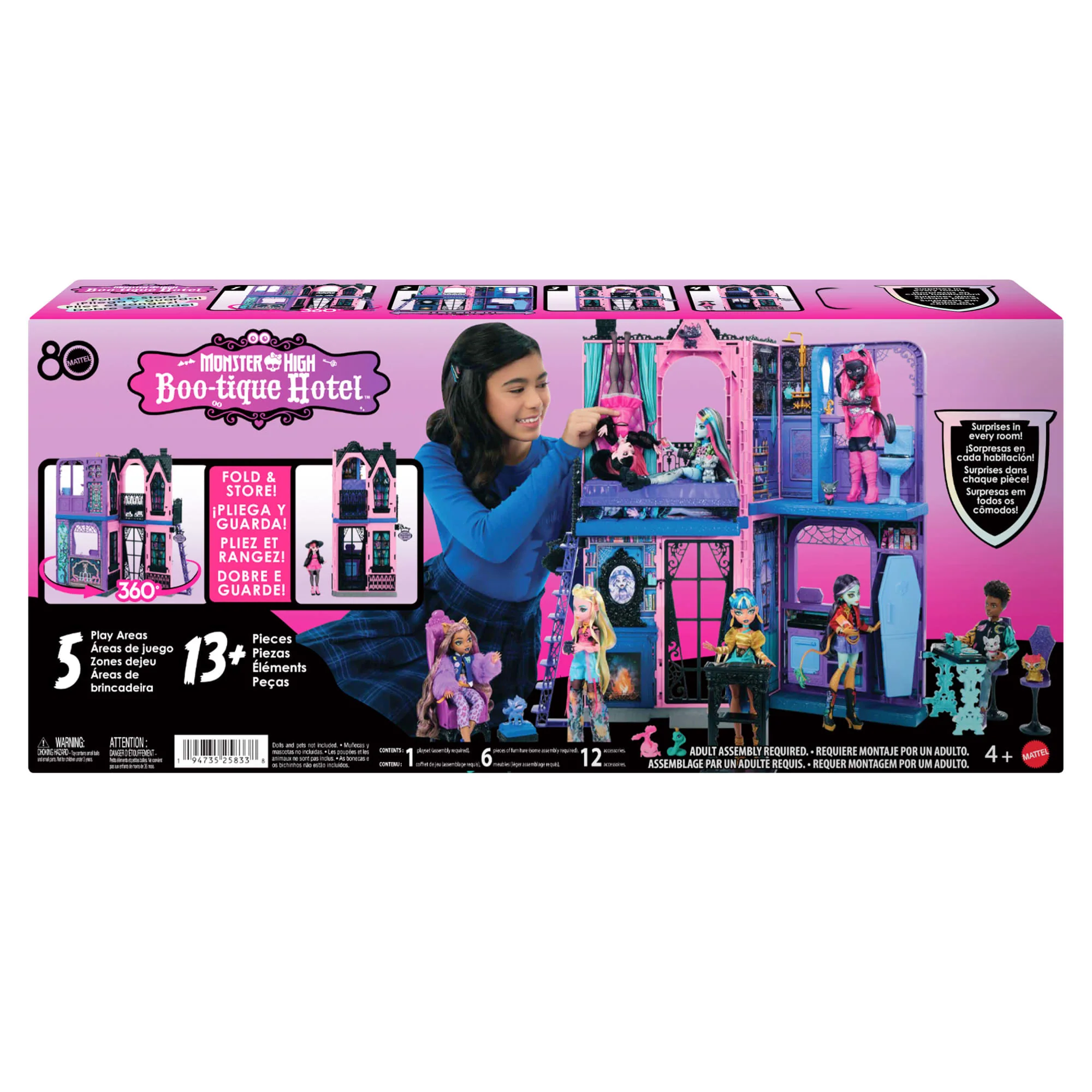 Monster High Casa de Muñecas Hotel Boo-tique - Image 6