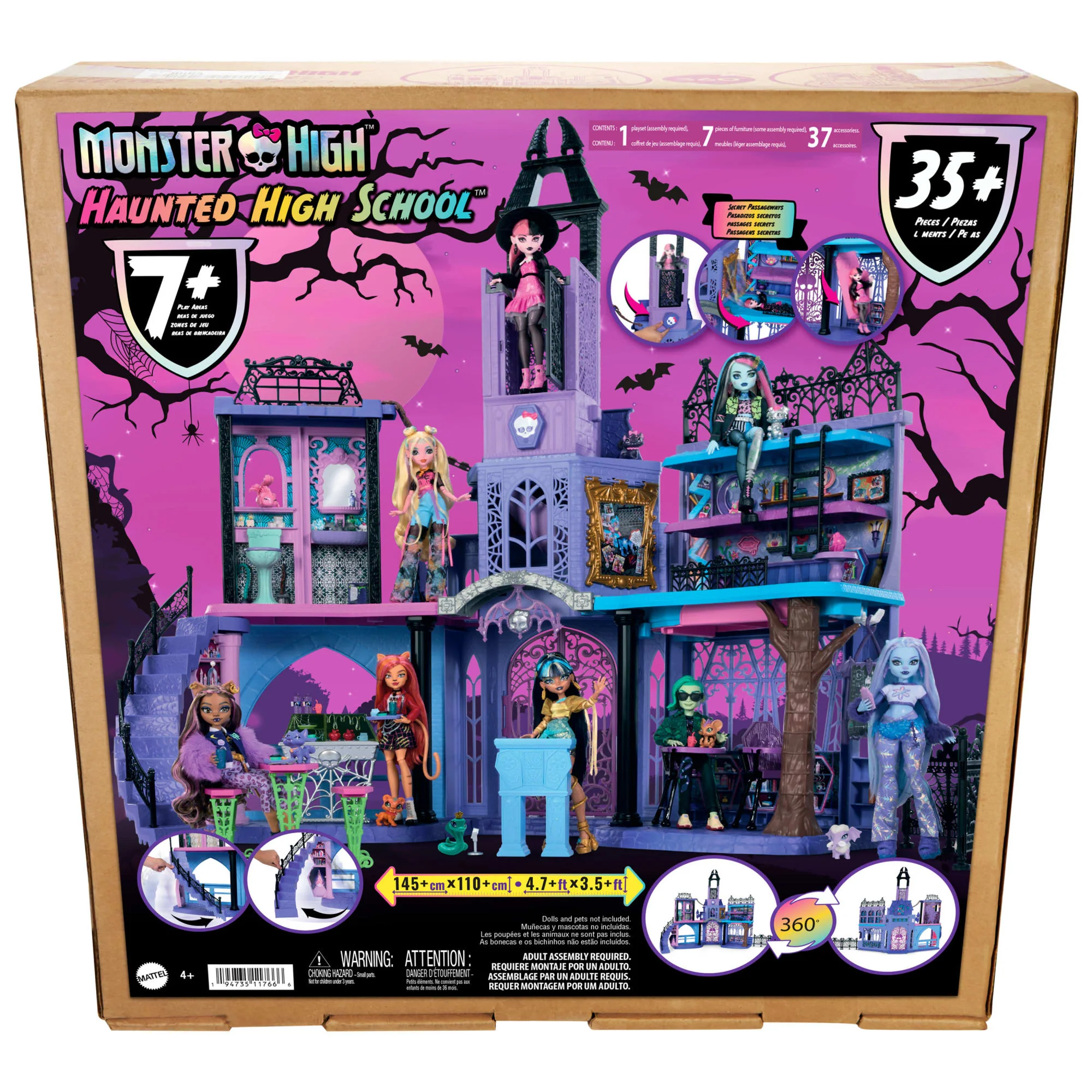 Monster High École des Fantômes, 35Éléments, Mobilier et Accessoires - Image 6