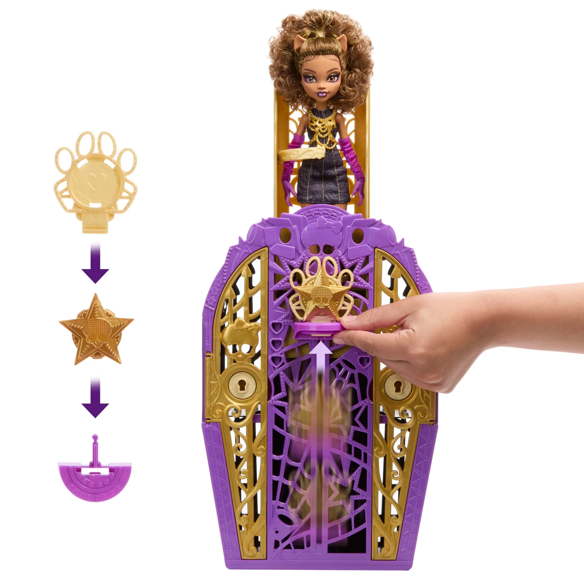 Monster High-Monstrueux Secrets Clawdeen Wolf-Coffret - Image 5