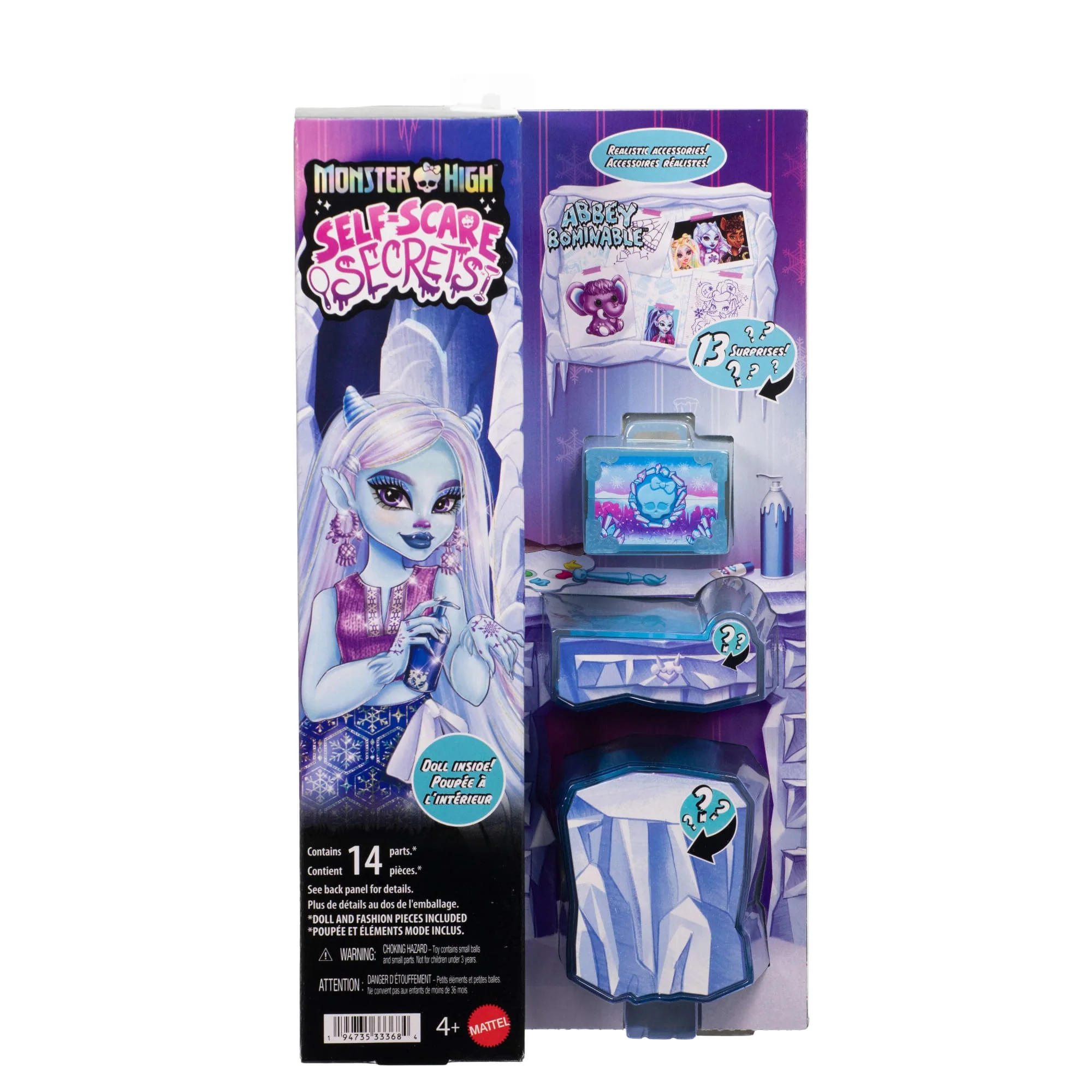 Monster High-Poupée Abbey Bominable Secrets de Beauté Terreur & Bien-Être - Image 6