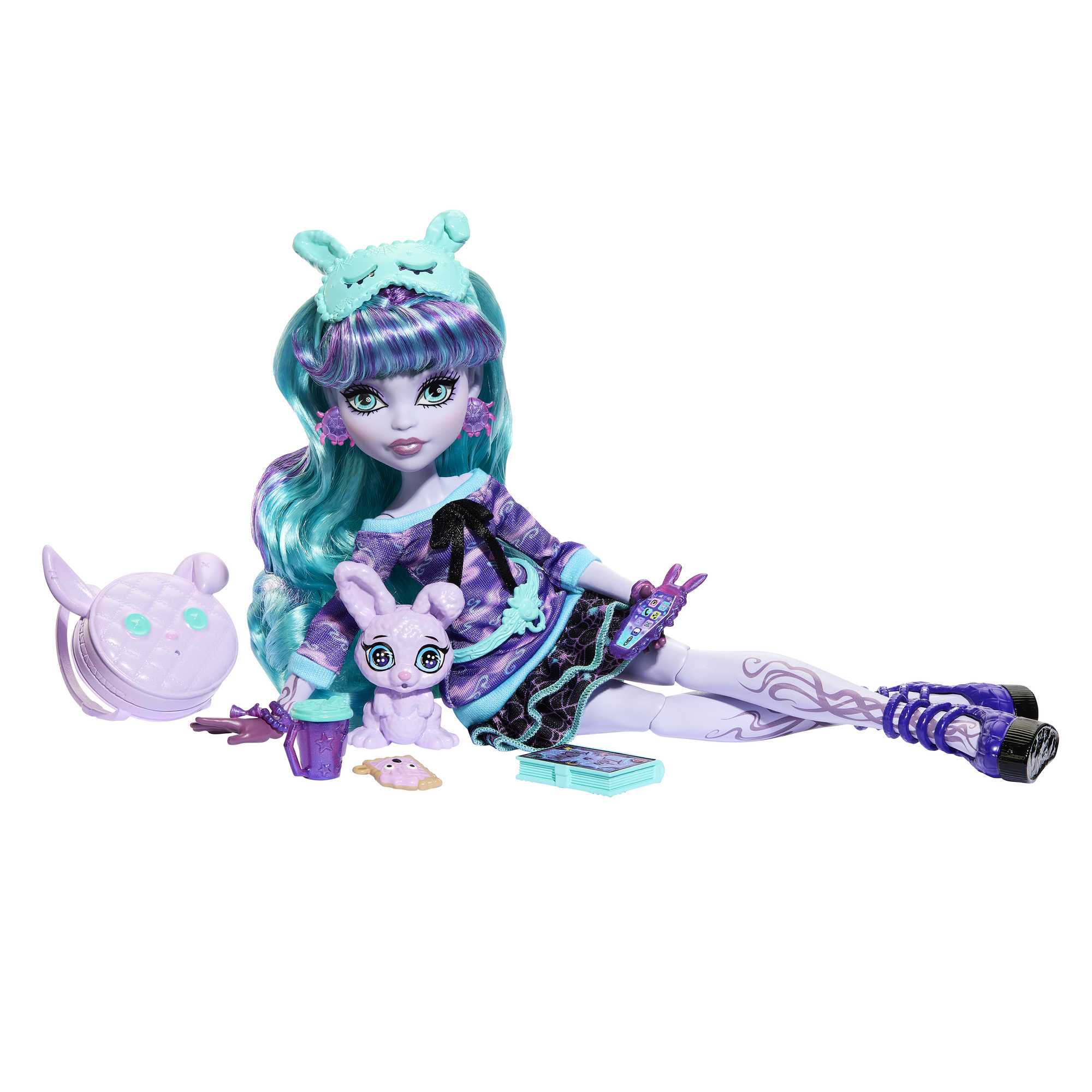 Monster High Doll And Sleepover Accessories, Twyla, Creepover Party - Image 5