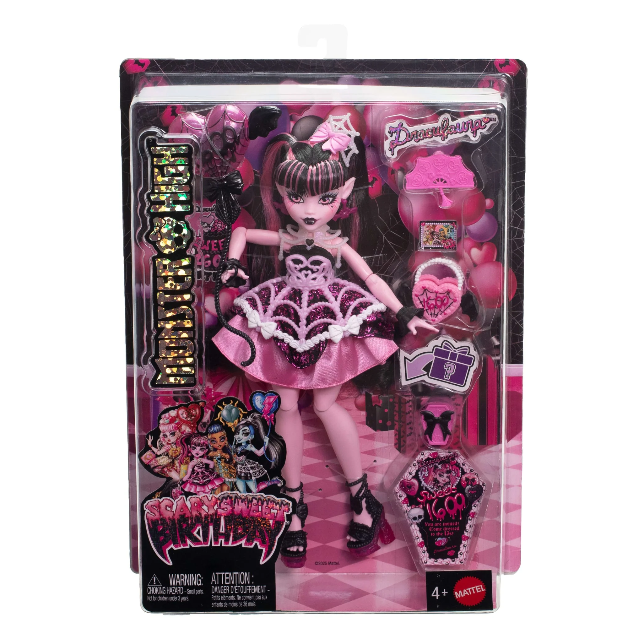 Monster High-Draculaura Anniversaire Monstrueusement Mémorable-Poupée - Image 6