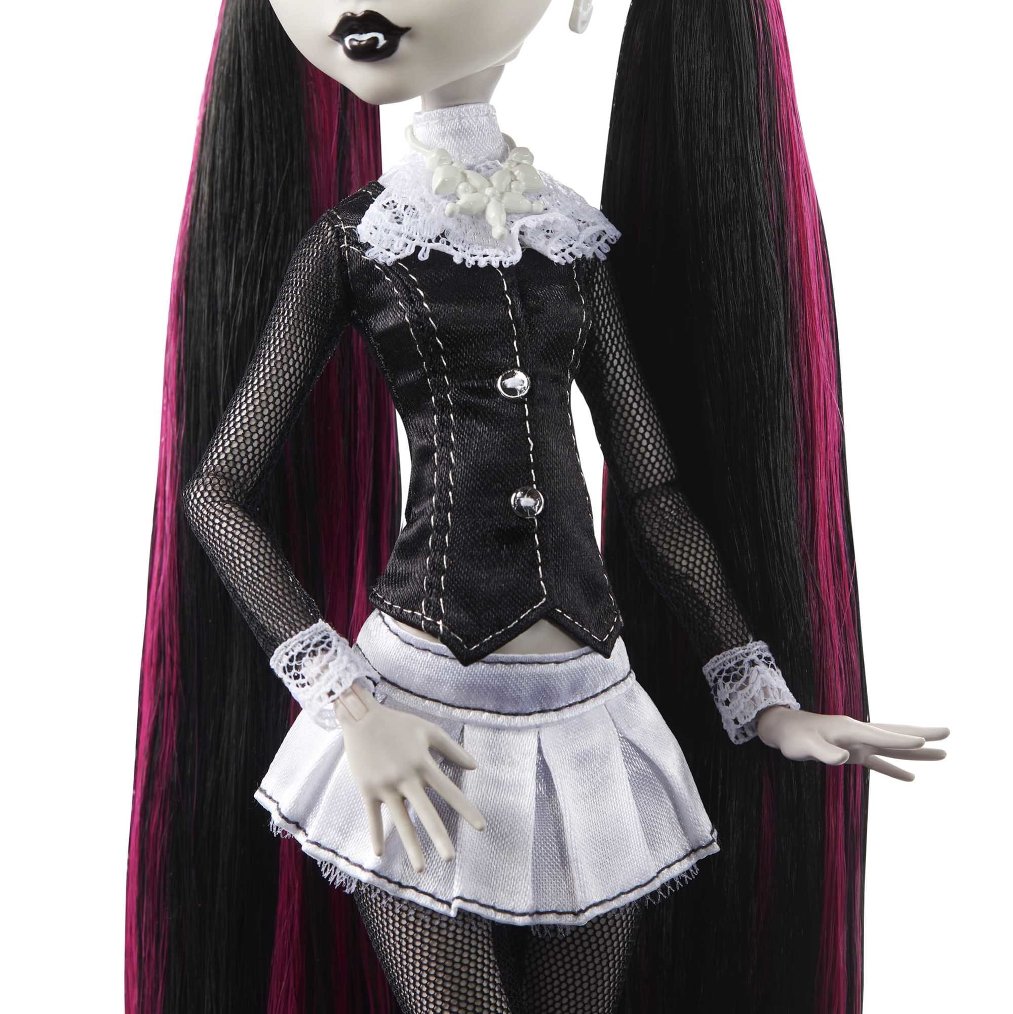 Monster High-Poupée Draculaura-Poupée en Noir et Blanc Avec Posters - Image 3
