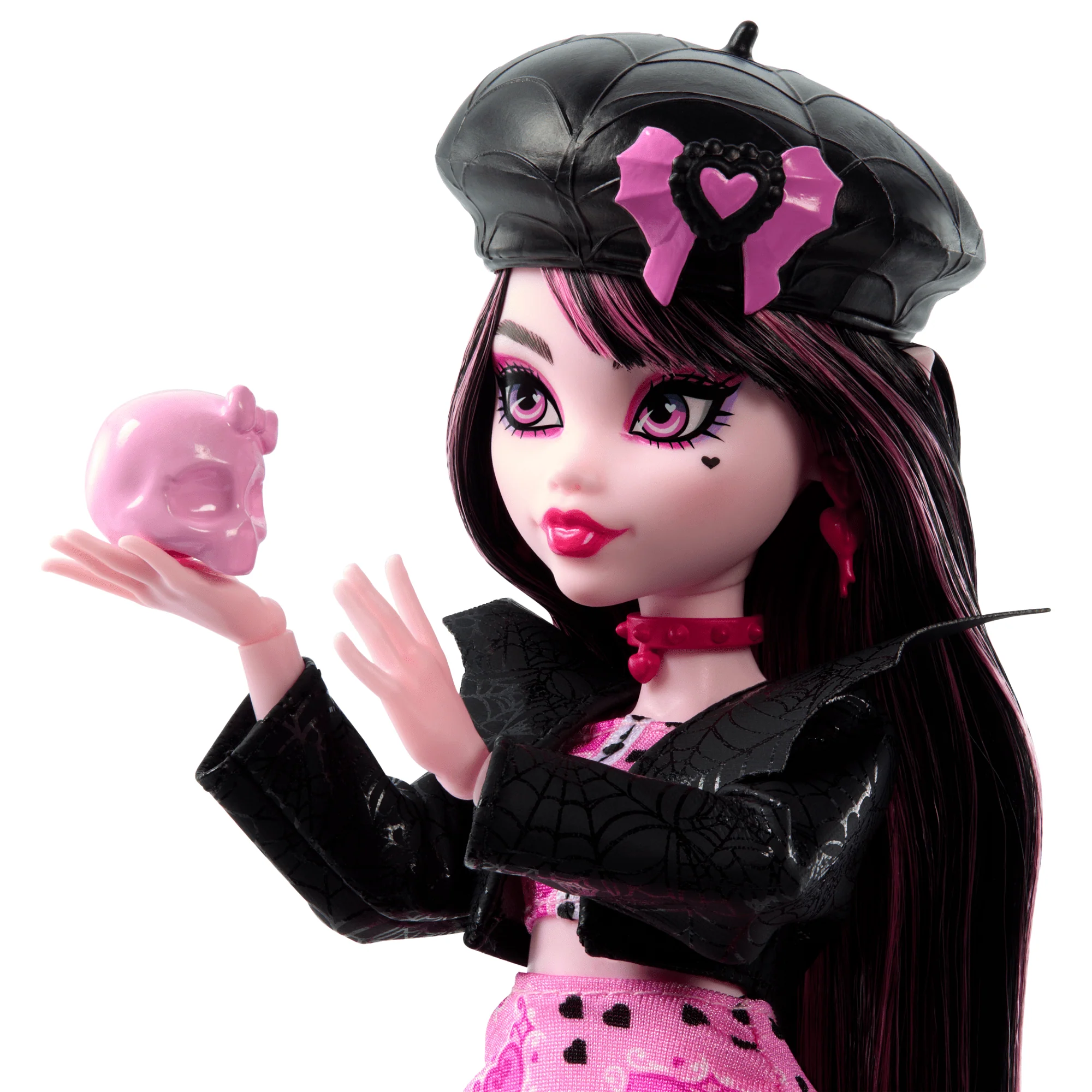 Monster High Fearbook Draculaura Fashion Doll With Jacket, Yearbook, And Movie Club Accessories - Image 3