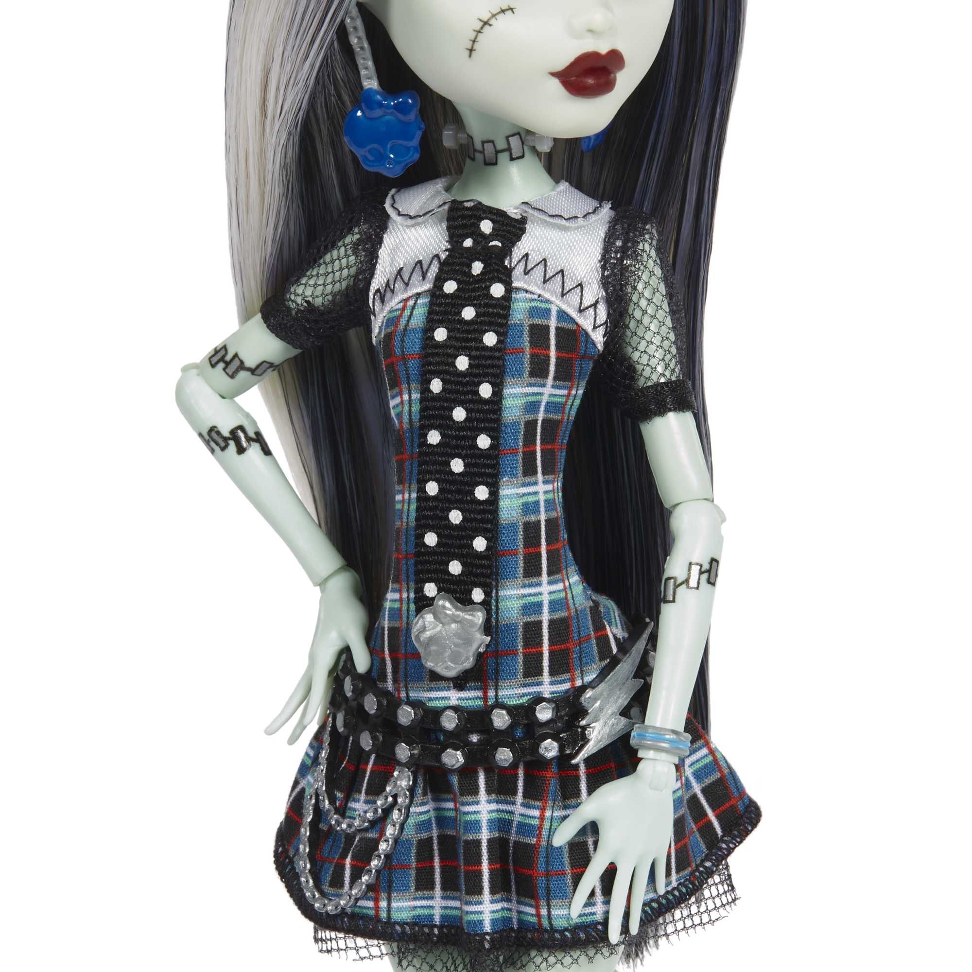 Monster High Frankie Stein Reproduction Doll With Doll Stand & Accessories - Image 5