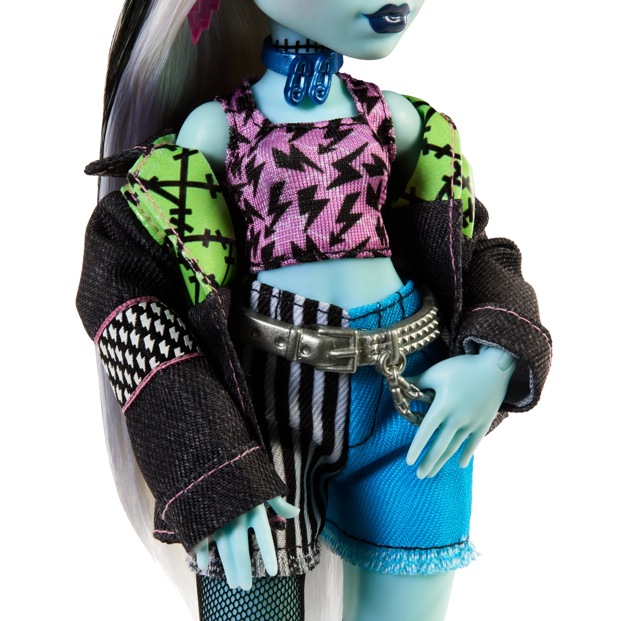 Monster High Frankie Stein Fashion Doll With Pet Watzie And Accessories - Image 5