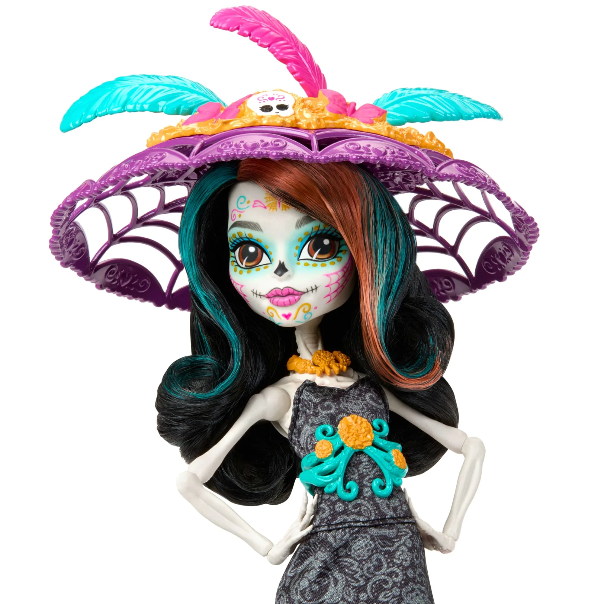 Monster High Skelita Calaveras Howliday Collectible Doll, Día De Muertos 2024 - Image 2