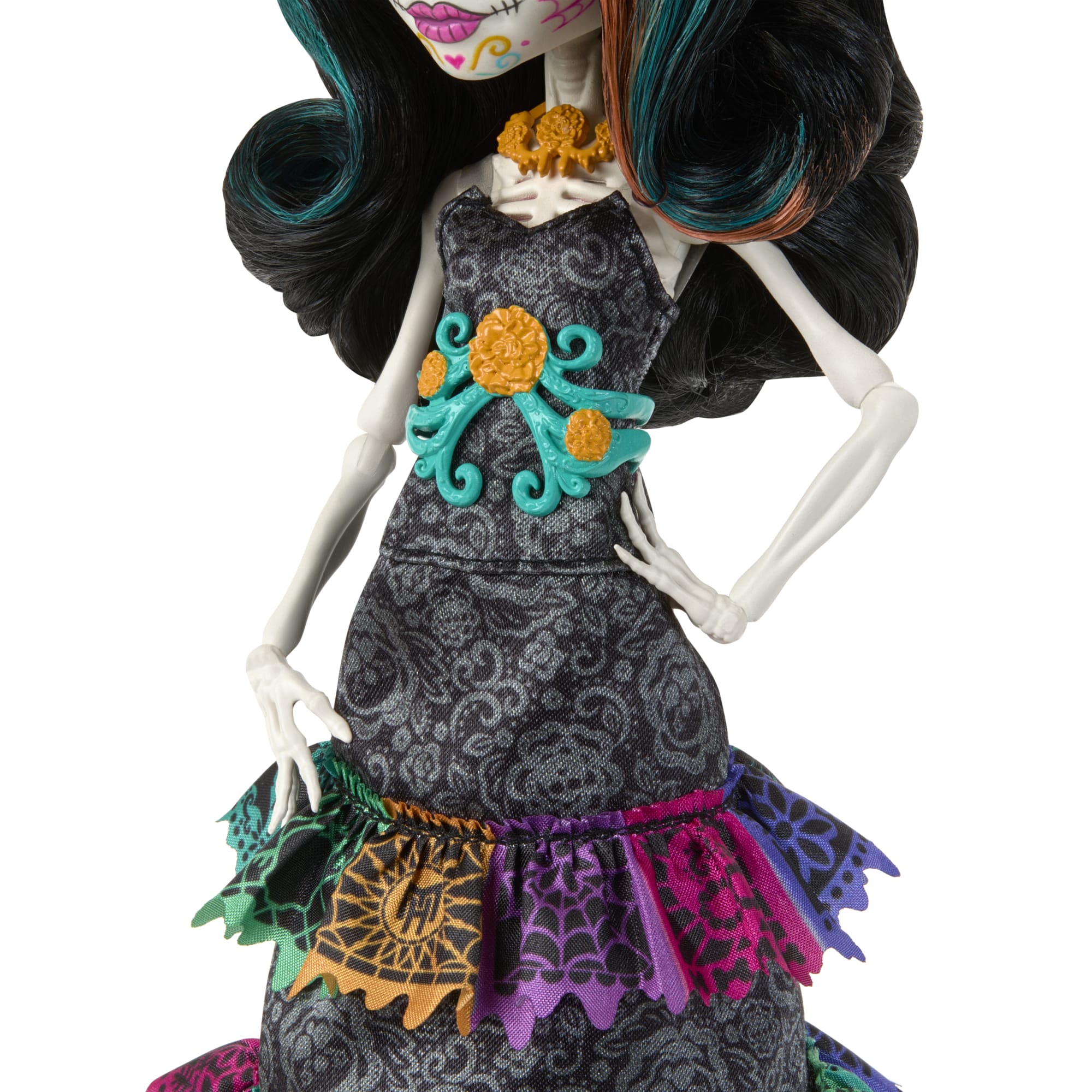 Monster High Skelita Calaveras Howliday Collectible Doll, Día De Muertos 2024 - Image 3