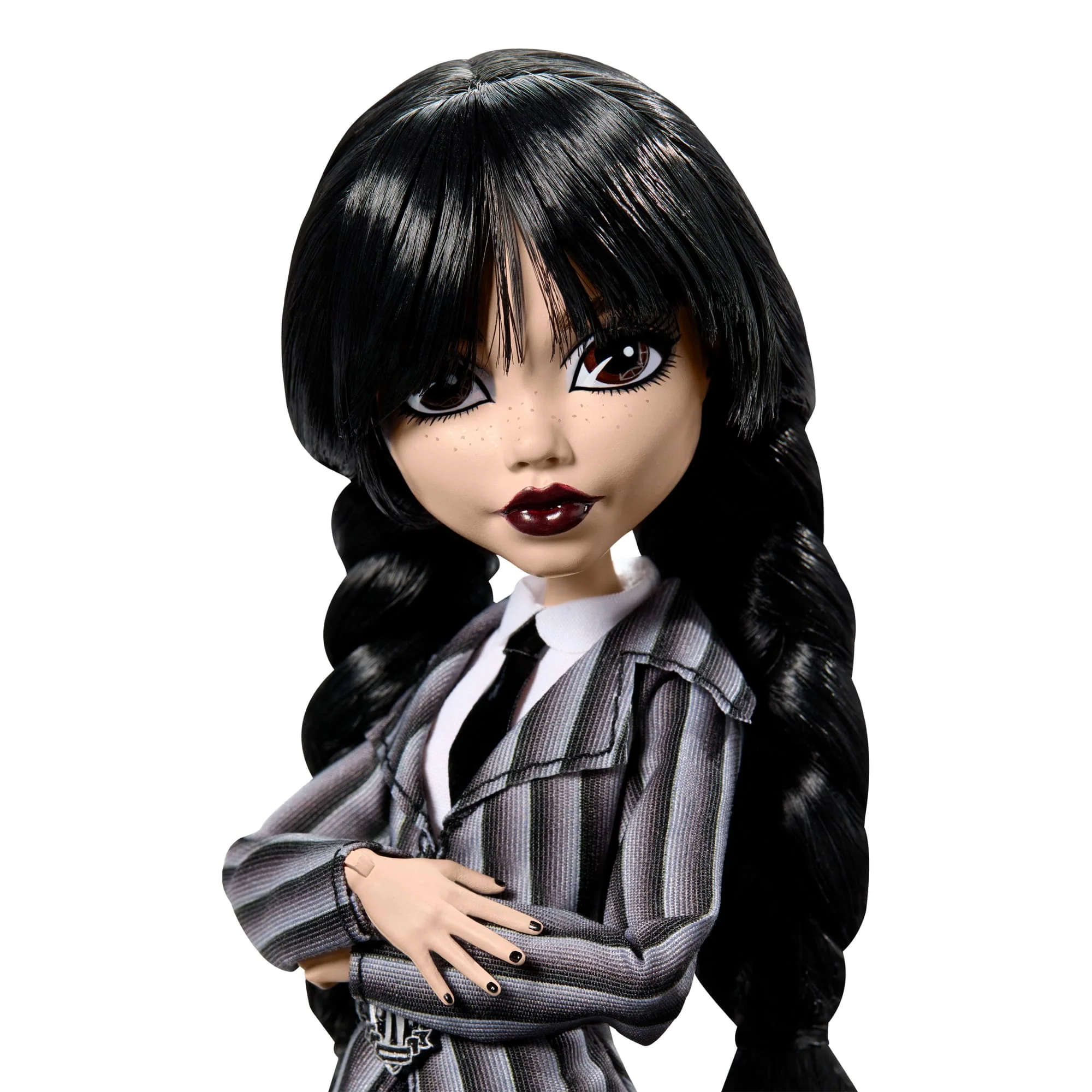 Monster High-Mercredi Addams en Uniforme-Poupée Avec La Chose - Image 2