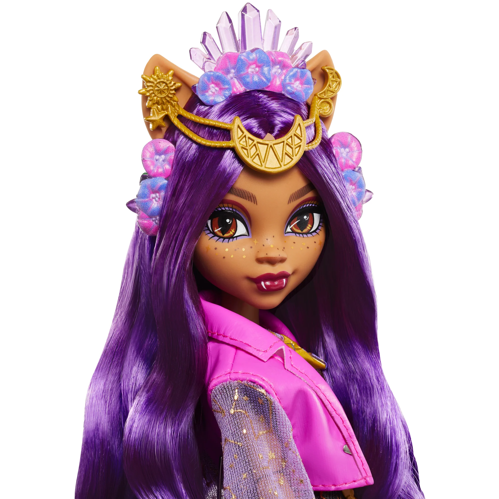 Monster High Monster Fest Clawdeen Wolf Fashion Doll With Festival Outfit, Band Poster And Accessories - Image 3