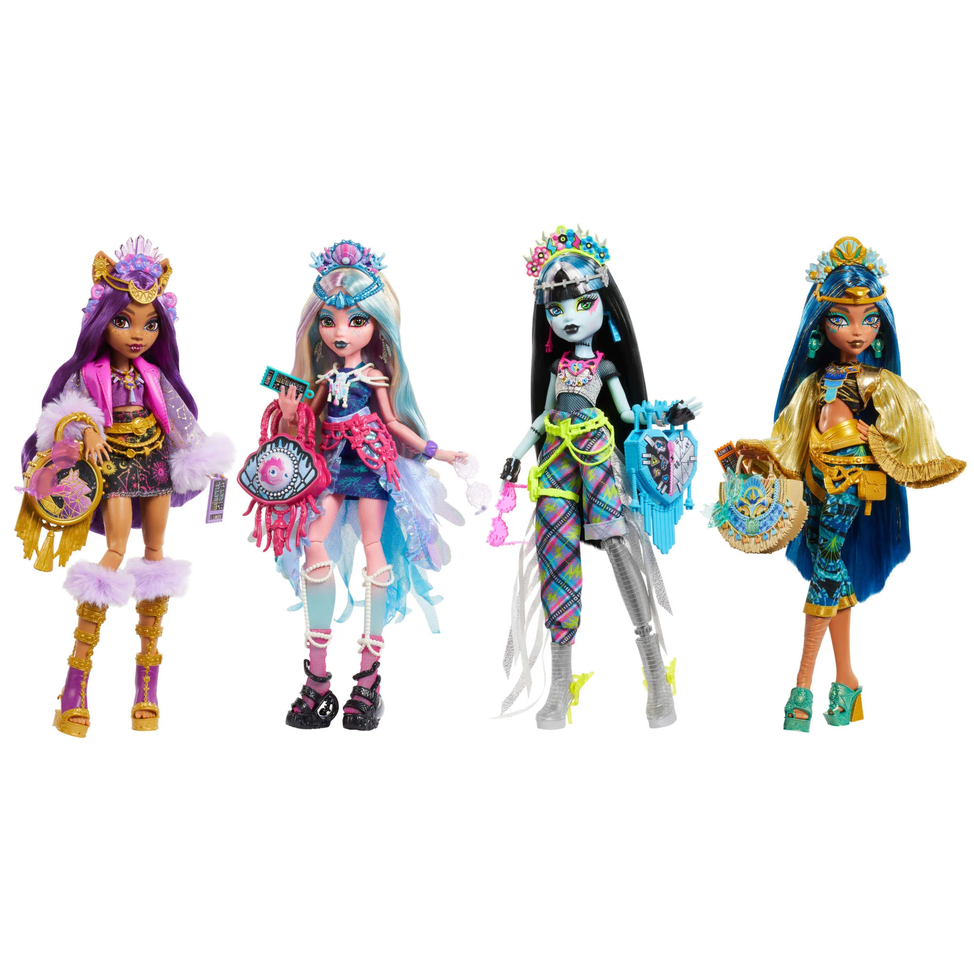 Monster High Monster Fest Clawdeen Wolf Fashion Doll With Festival Outfit, Band Poster And Accessories - Image 6