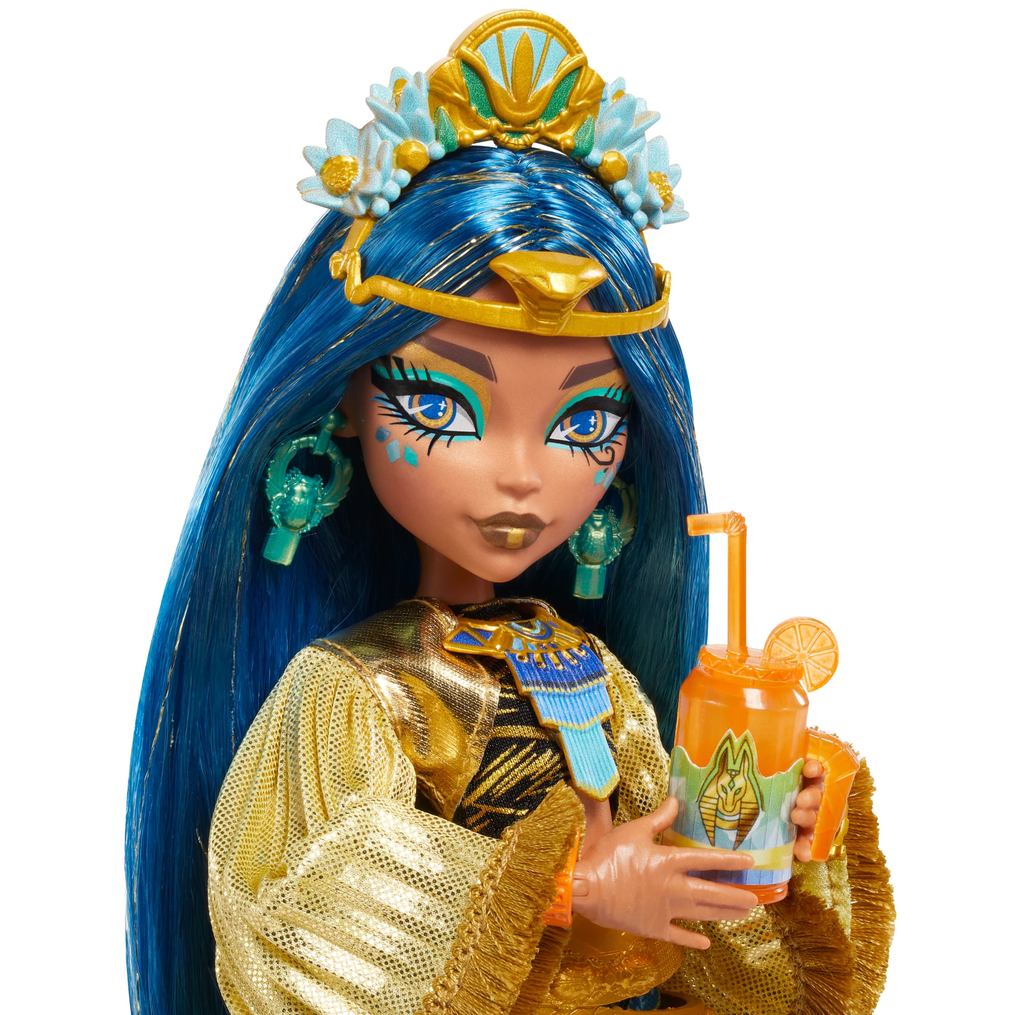 Monster High Monster Fest Cleo De Nile Fashion Doll With Festival Outfit, Band Poster And Accessories - Image 2